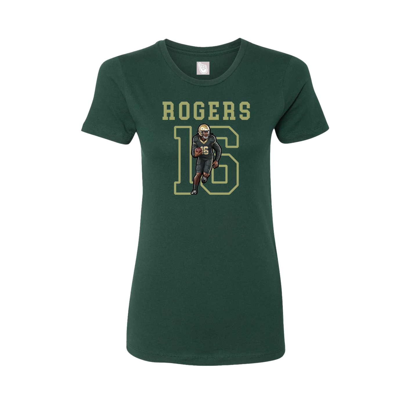 Fitted Women's Tee — Shirsey in Green