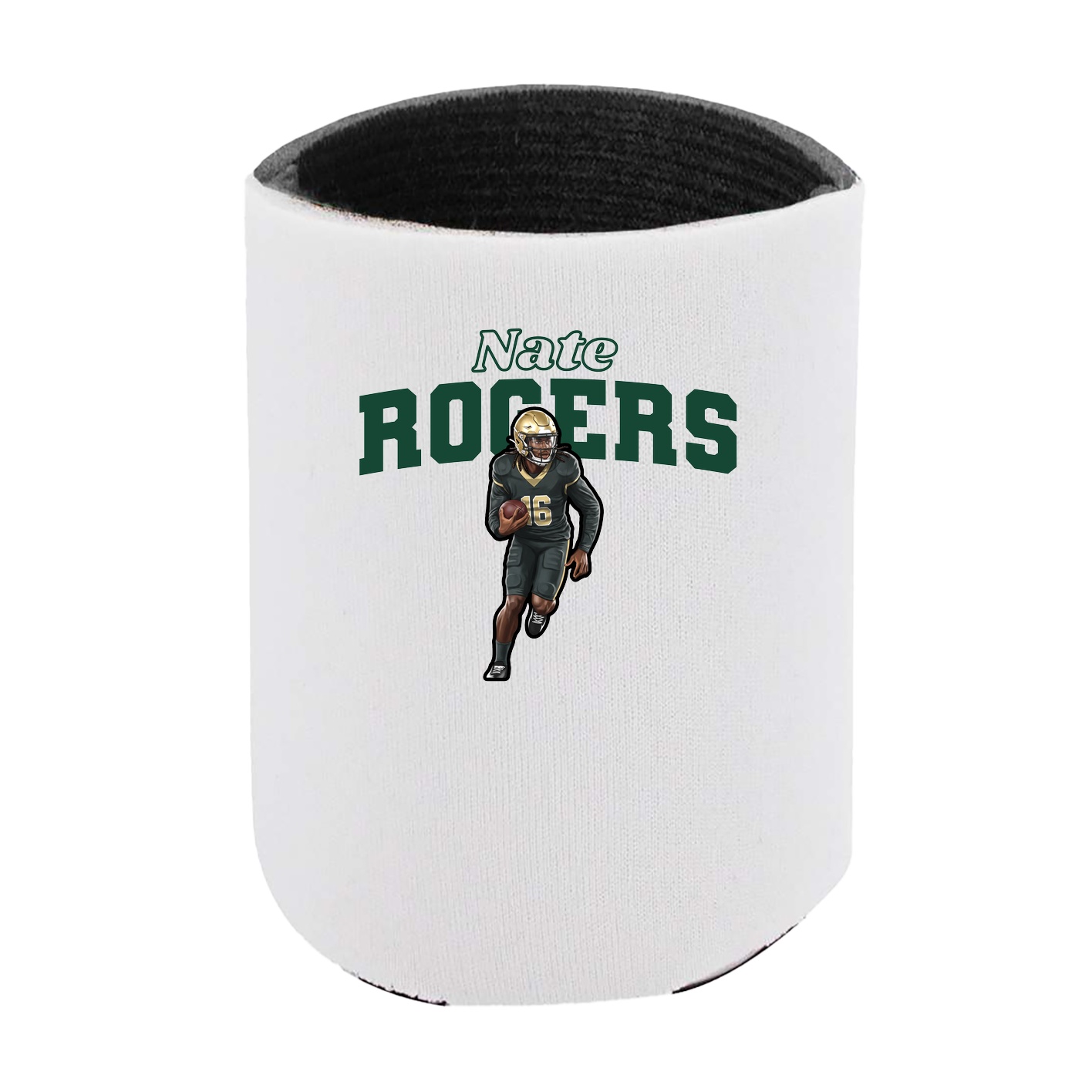 Can Holder — Name Arch in White