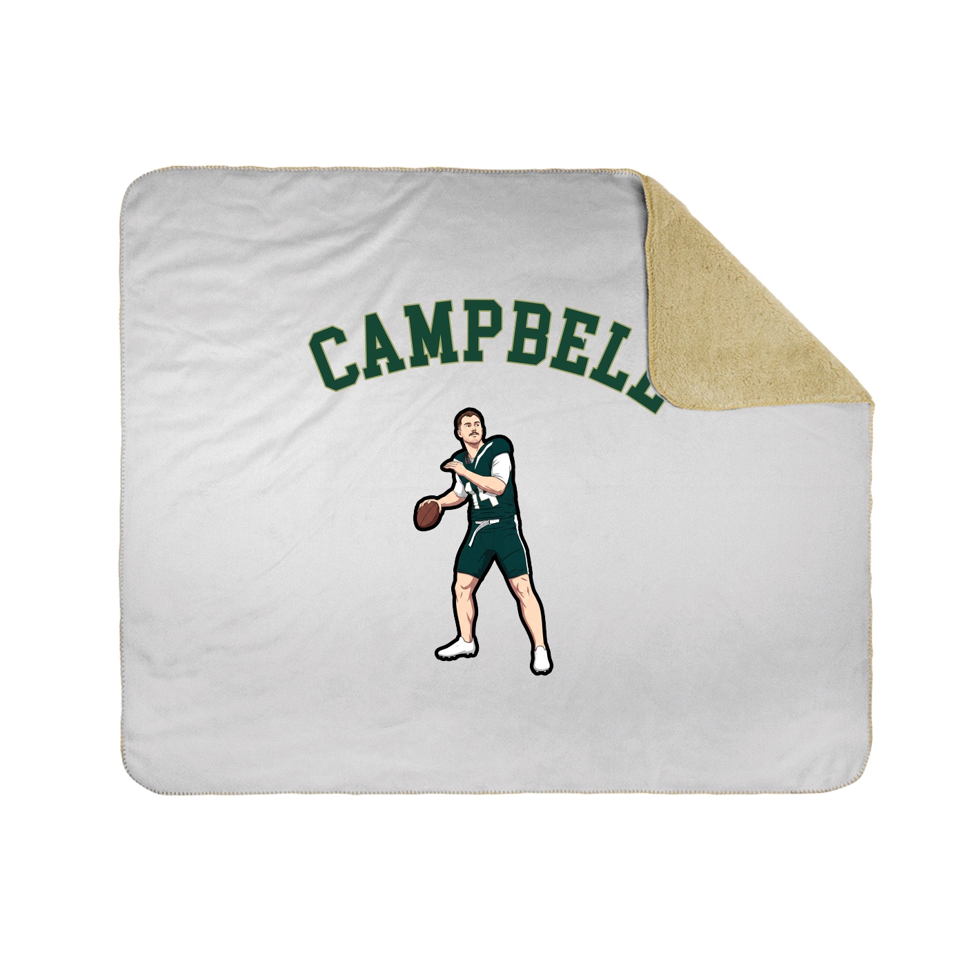 Throw Blanket — Shirsey Arch in White