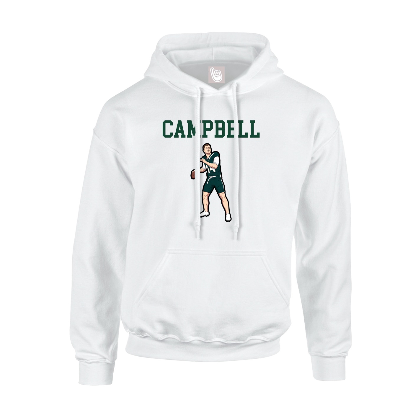 Youth Hoodie — Shirsey in White