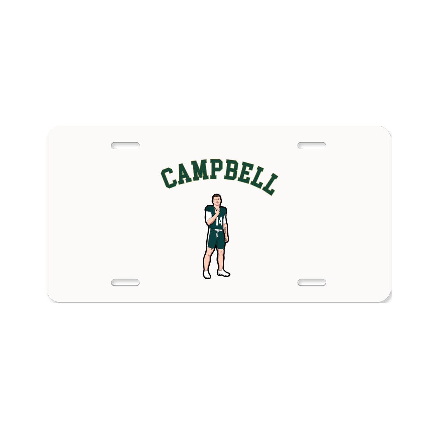 License Plate — Shirsey Arch in Classic
