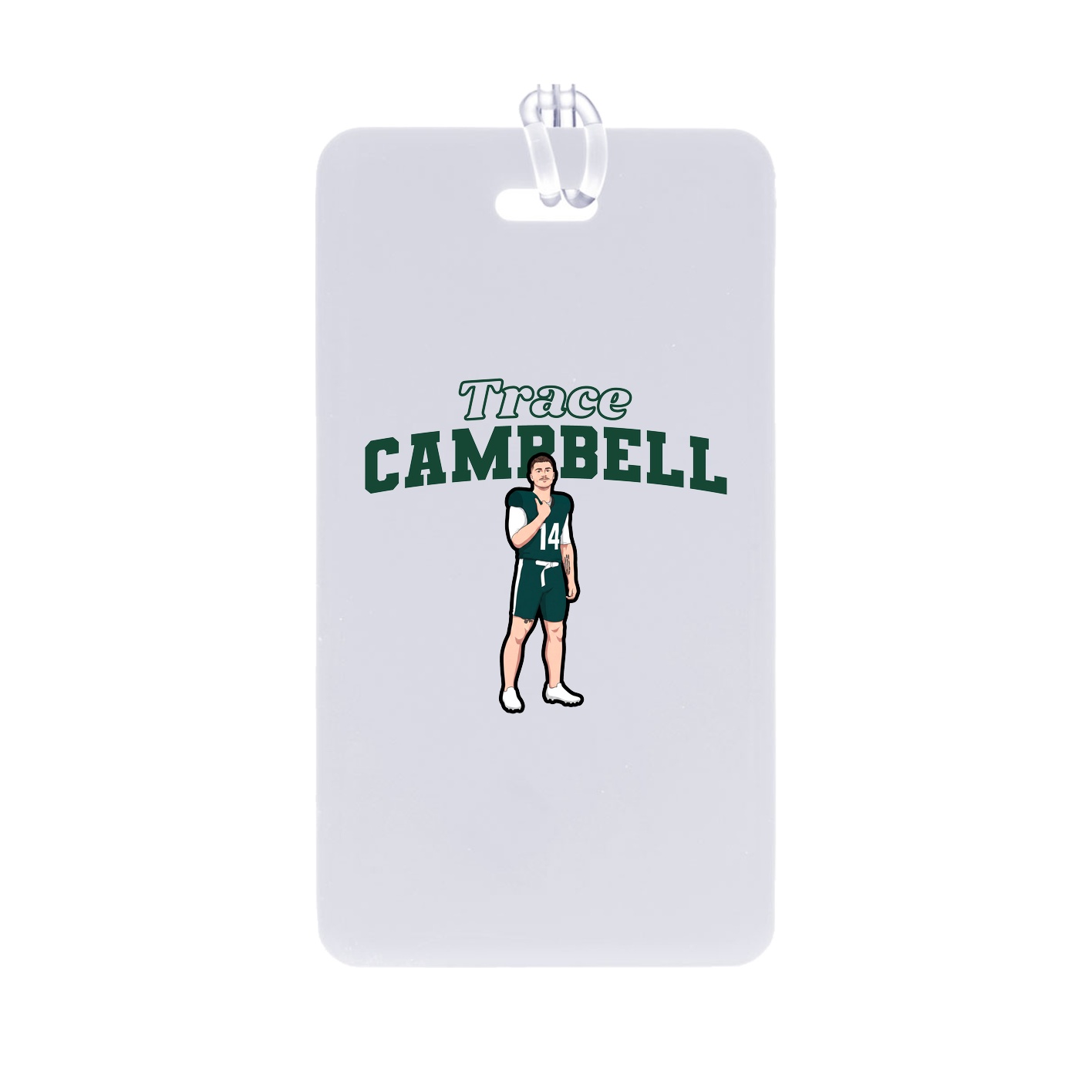 Bag Tag — Name Arch in Classic
