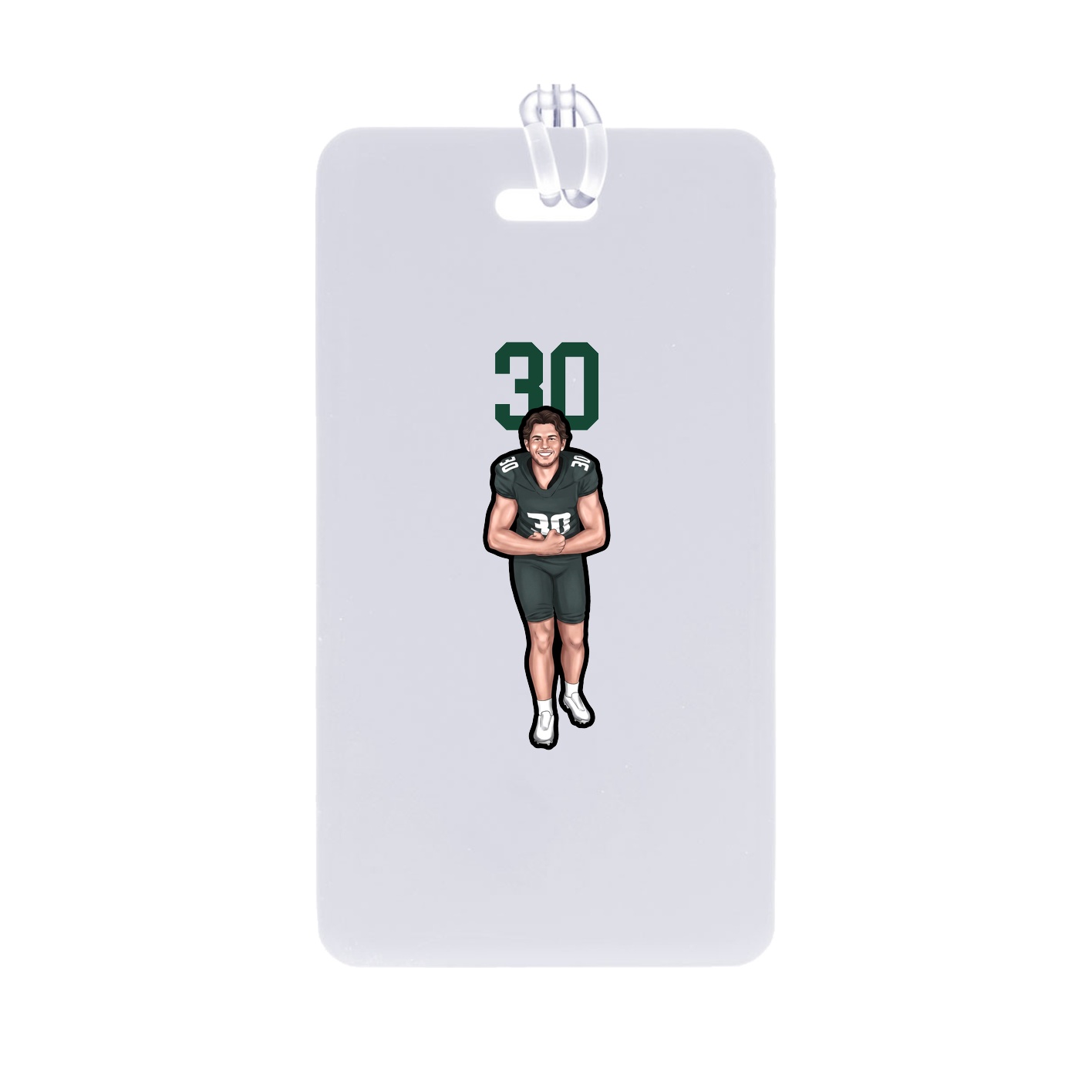 Bag Tag — Number Top in Classic