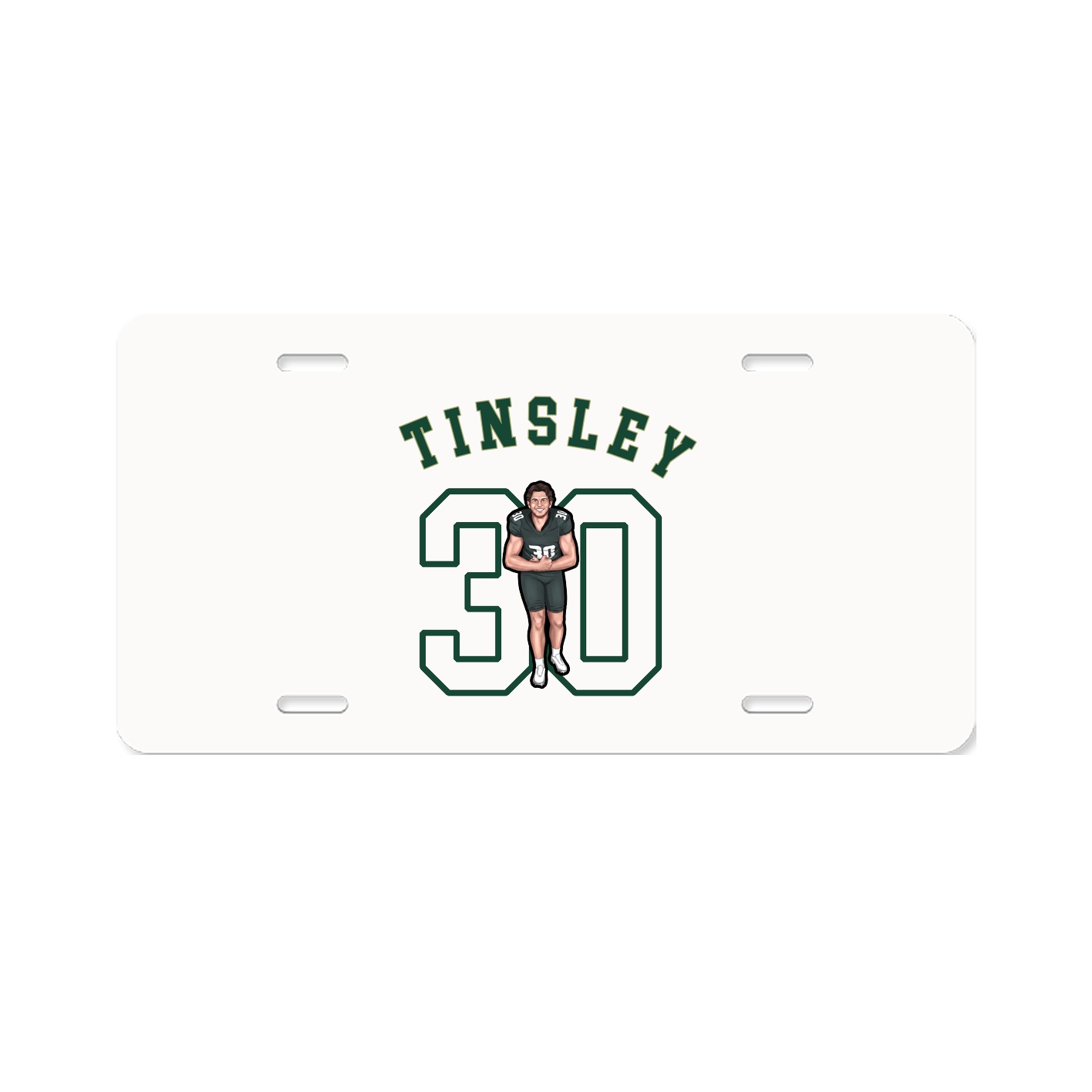 License Plate — Shirsey Arch in Classic