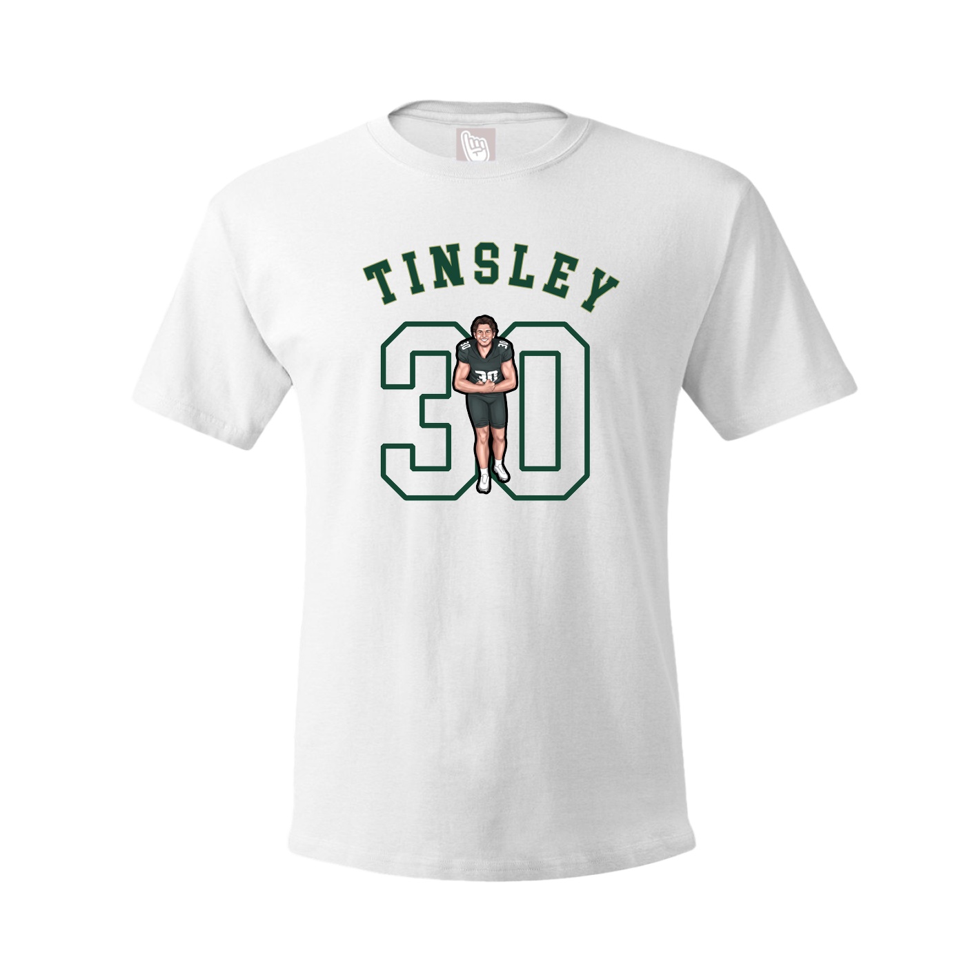 Tee — Shirsey Arch in White
