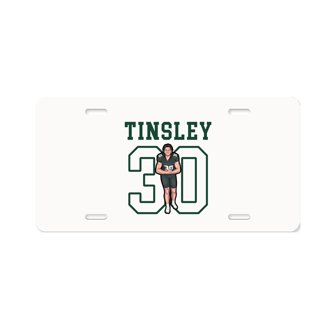 License Plate — Shirsey in Classic