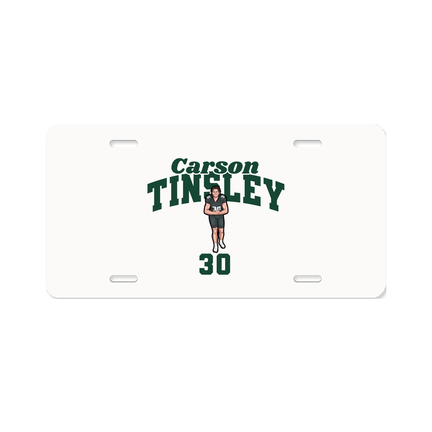 License Plate — Signature Arch in Classic