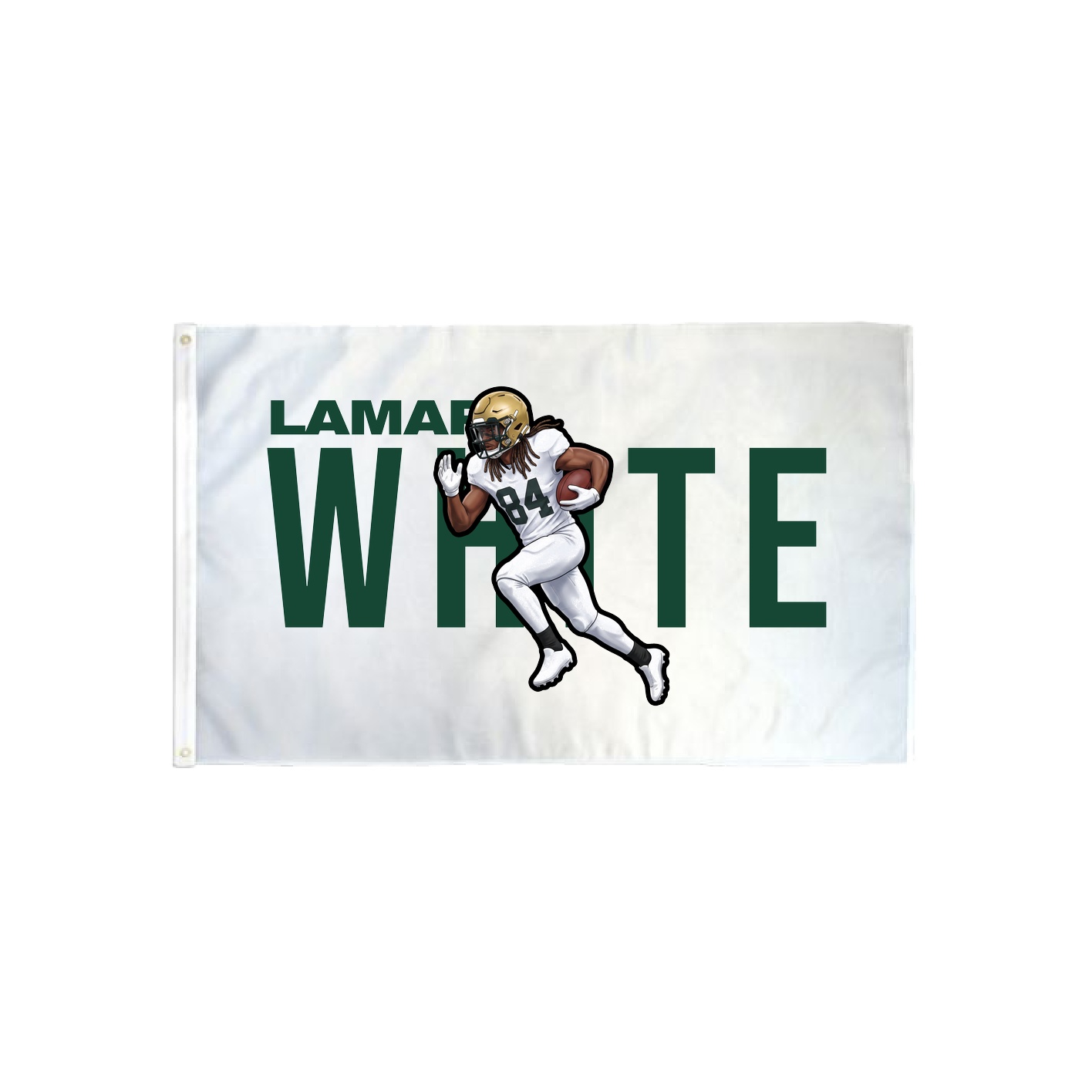 3x5 Flag — Player Name in Classic