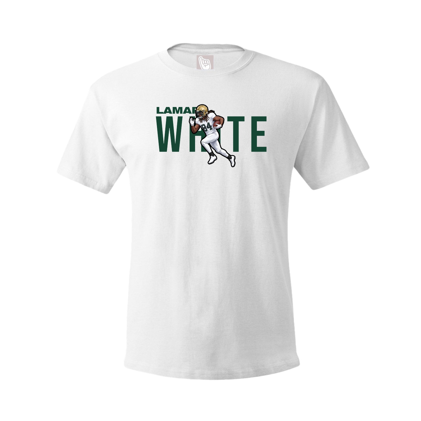 Tee — Player Name in White