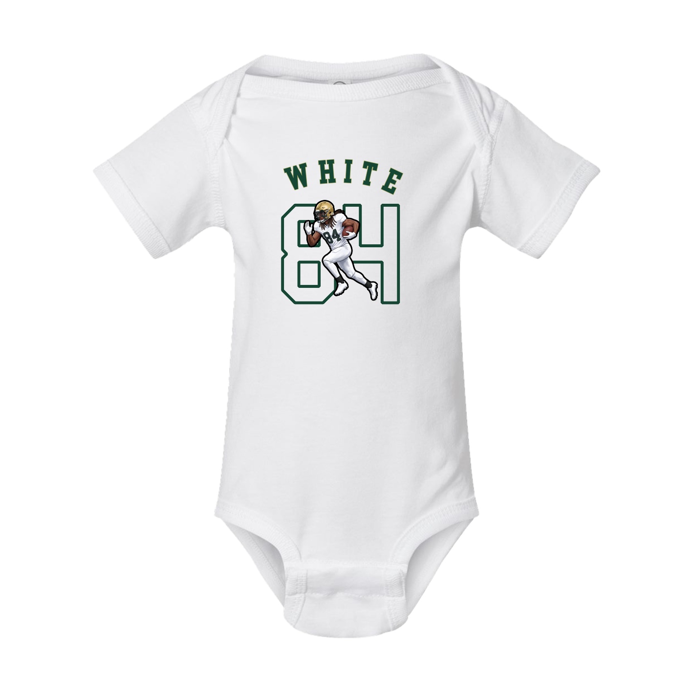 Baby Onesie — Shirsey Arch in White