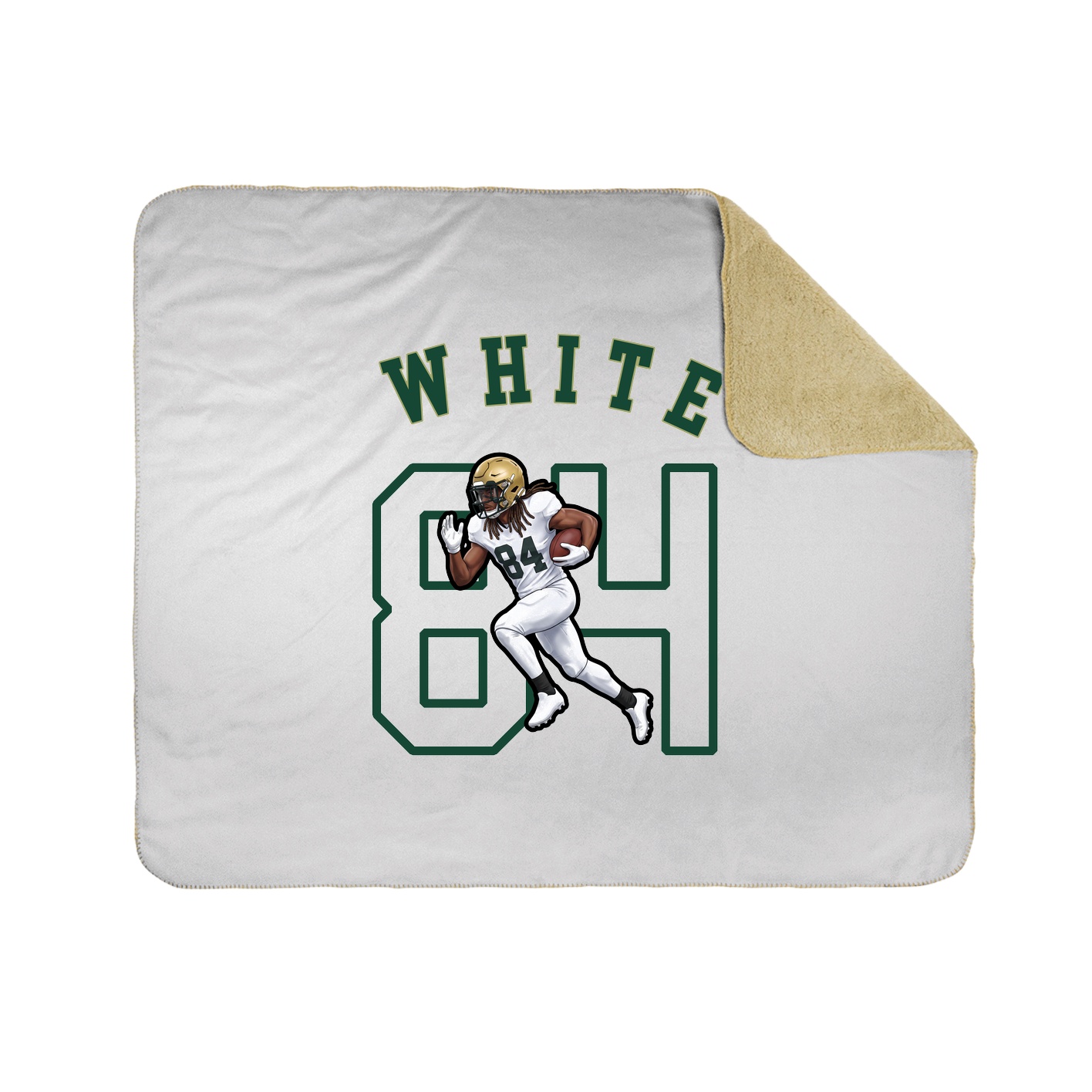 Throw Blanket — Shirsey Arch in White