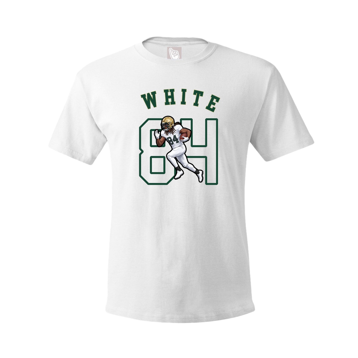 Youth Tee — Shirsey Arch in White