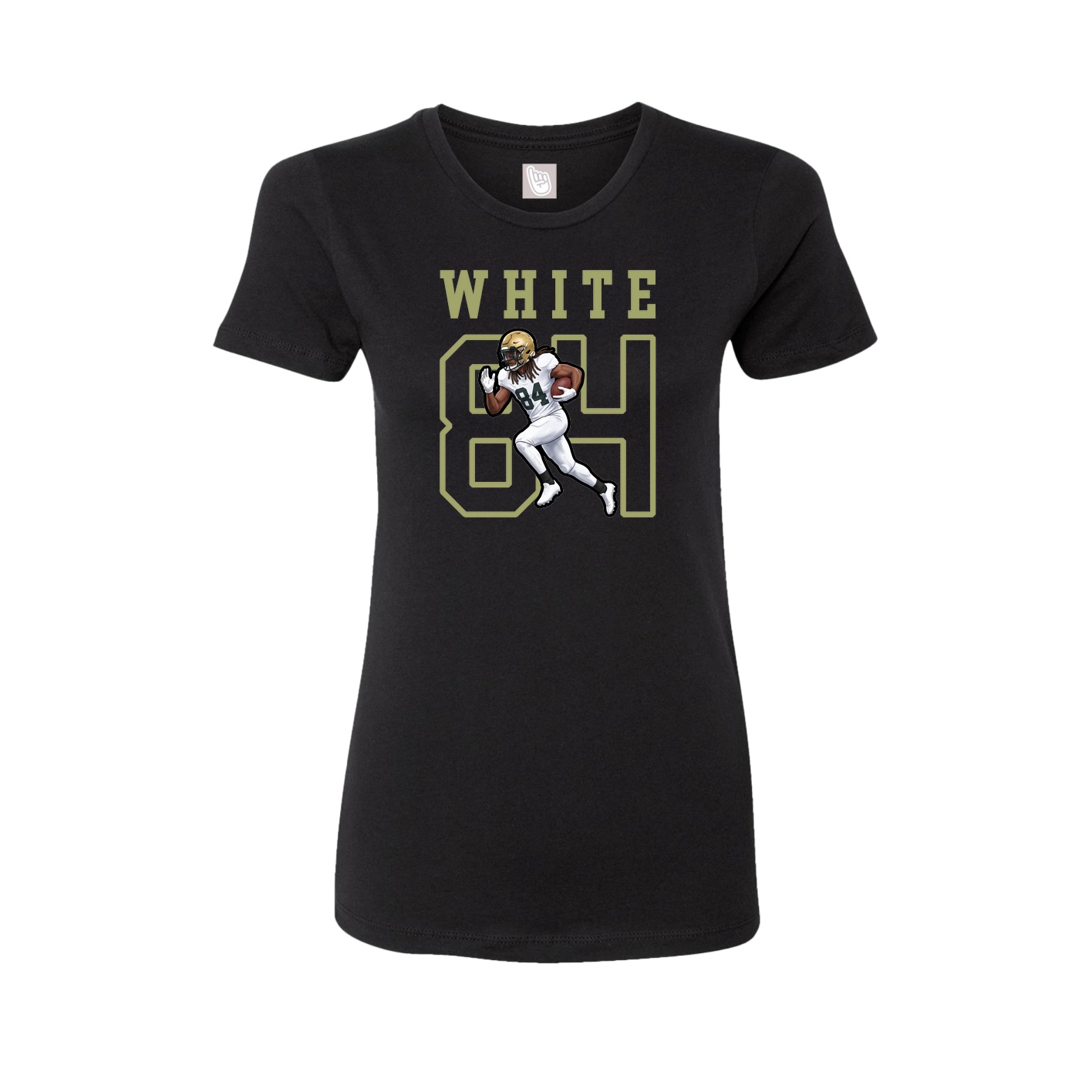 Fitted Women's Tee — Shirsey in Black