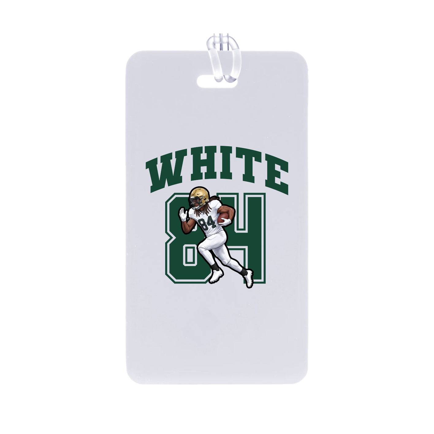 Bag Tag — Number in Classic
