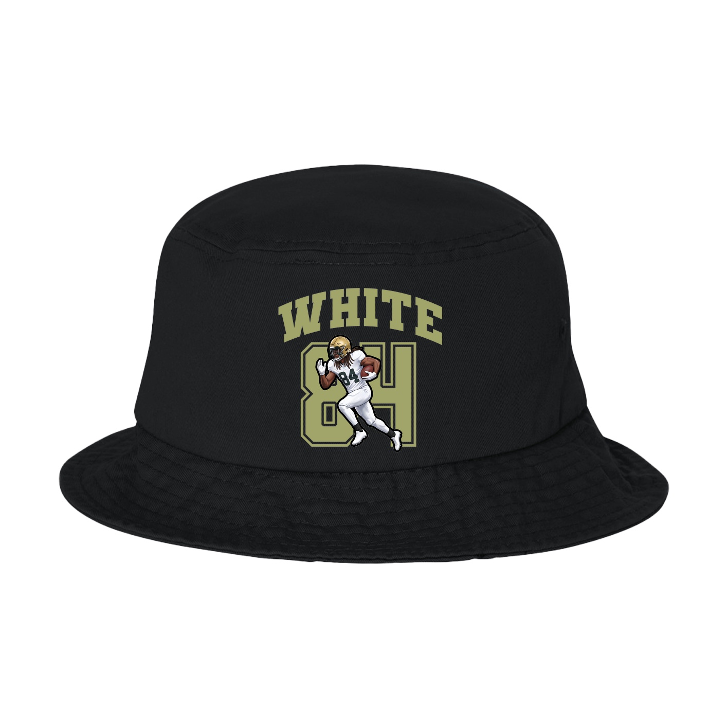 Bucket Cap — Number in Black
