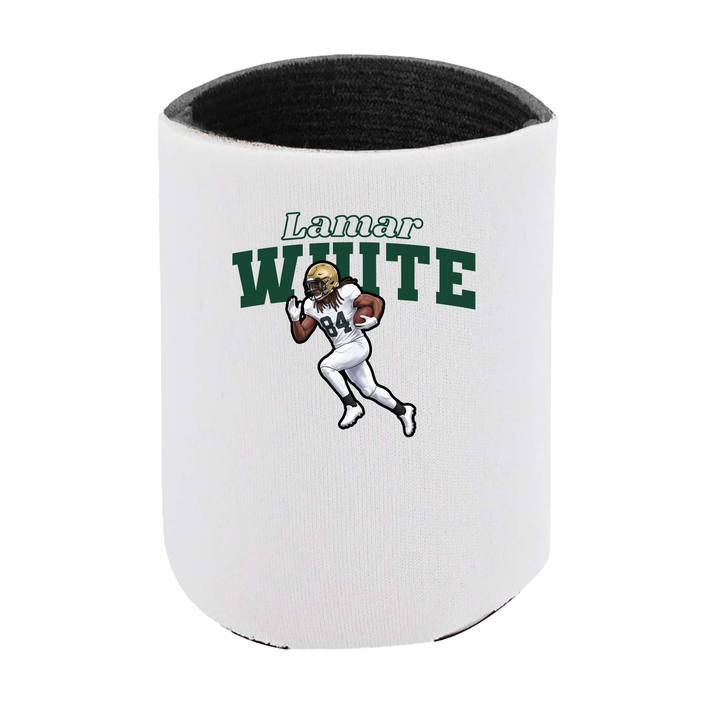 Can Holder — Name Arch in White