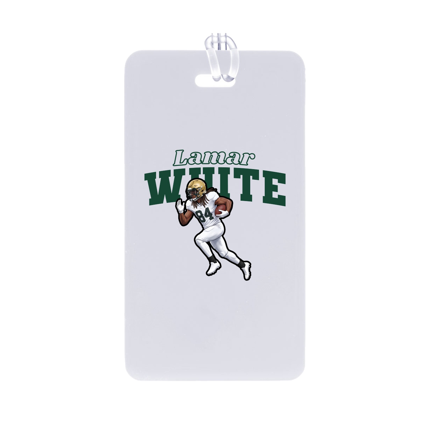 Bag Tag — Name Arch in Classic