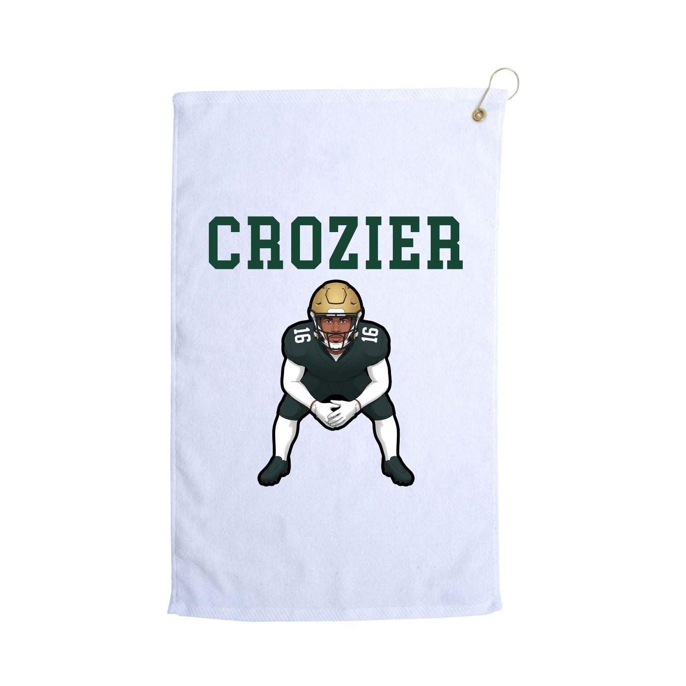 Golf Towel — Shirsey in White