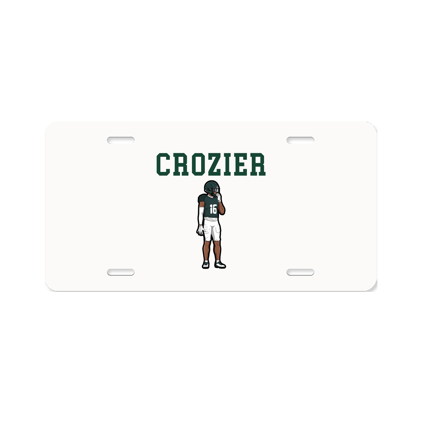 License Plate — Shirsey in Classic