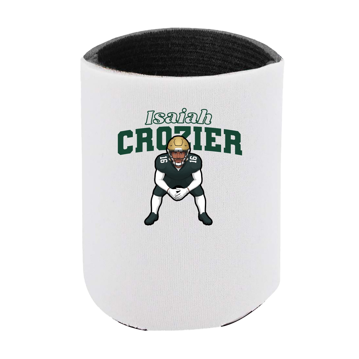 Can Holder — Name Arch in White