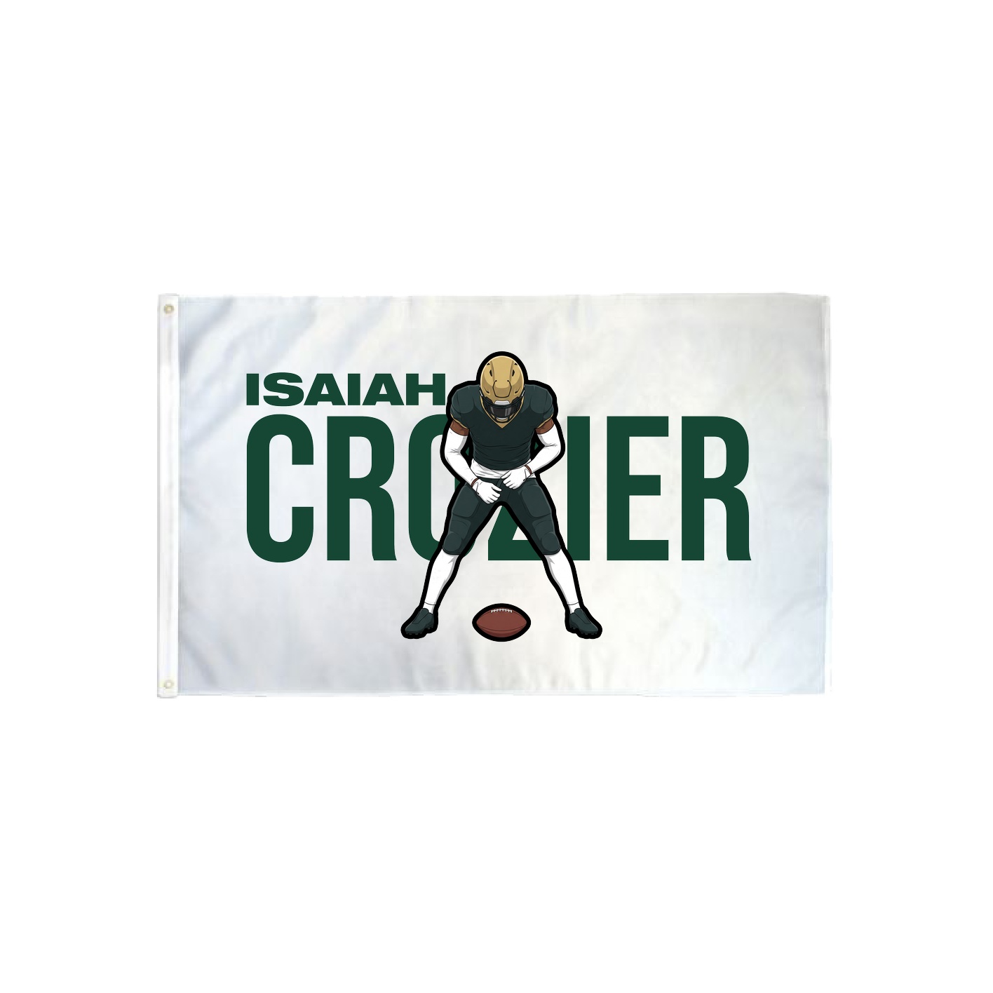 3x5 Flag — Player Name in Classic