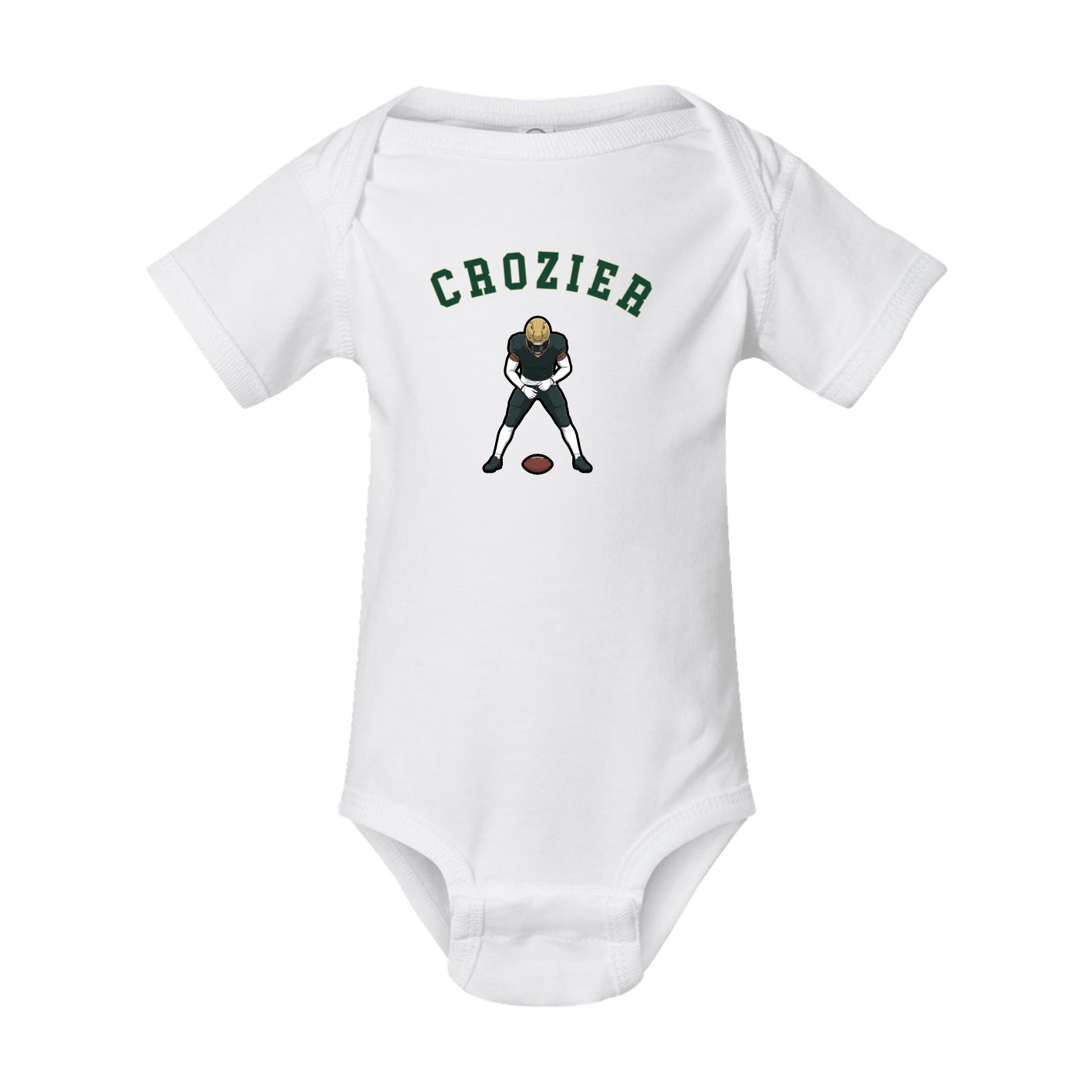 Baby Onesie — Shirsey Arch in White