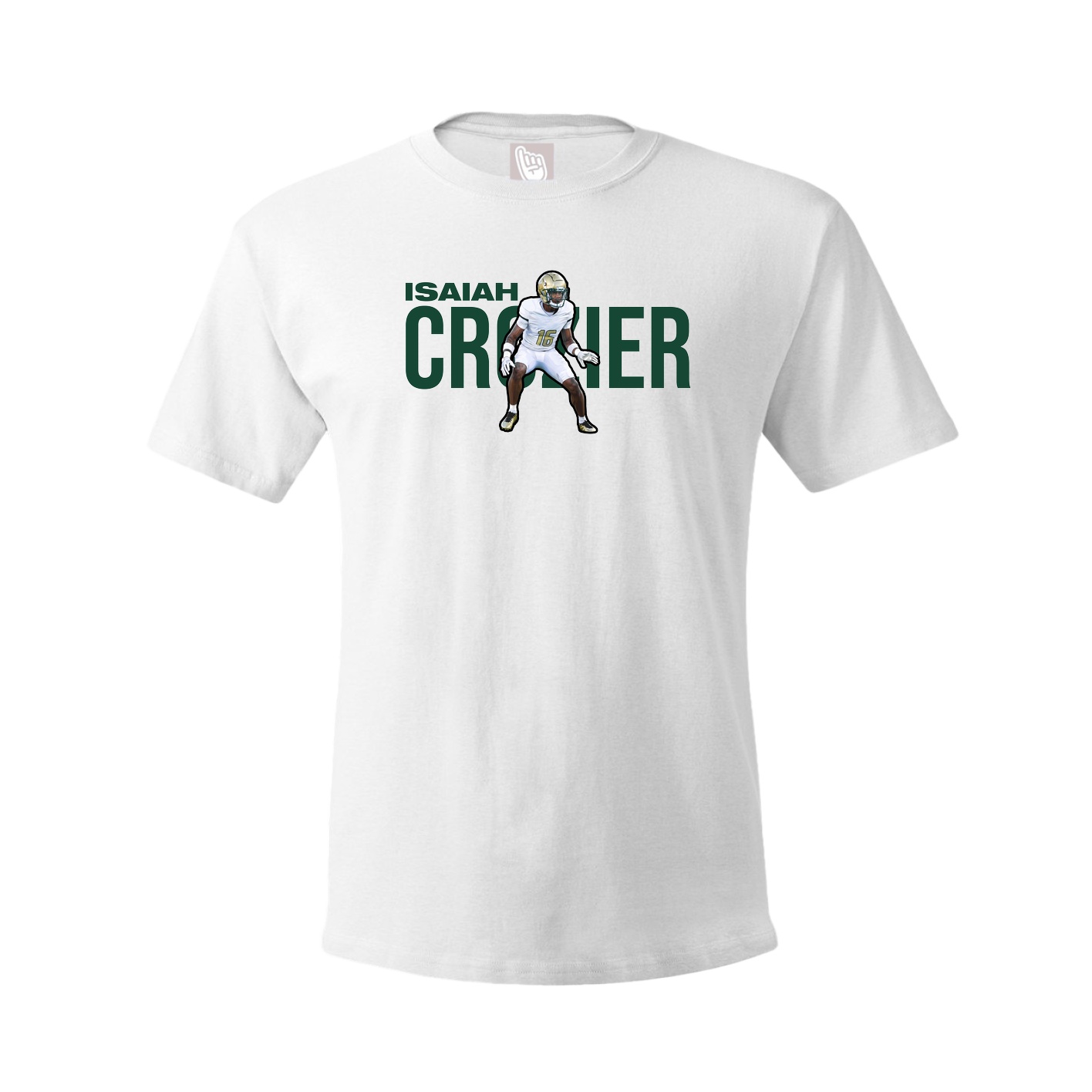 Youth Tee — Player Name in White