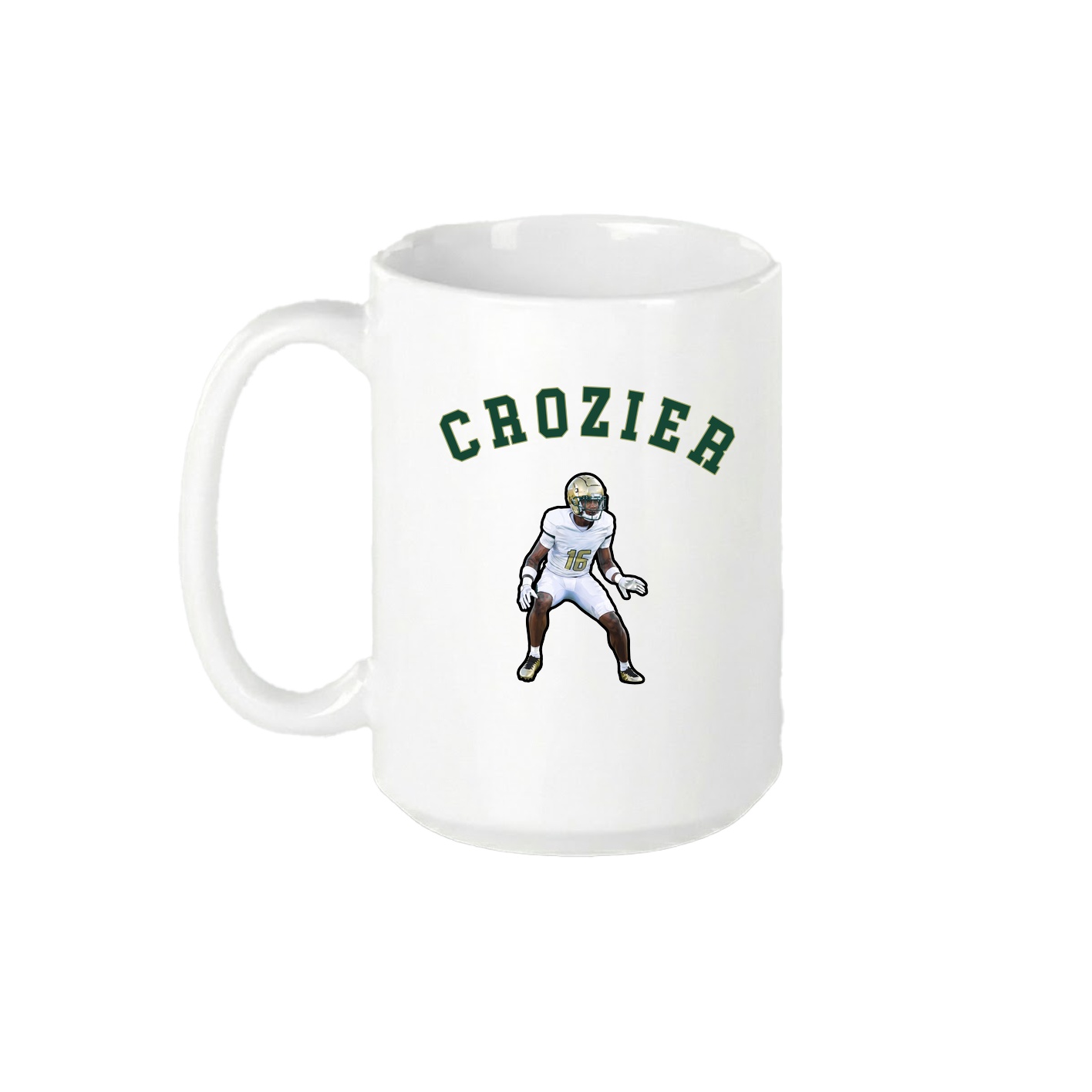 15oz Coffee Mug — Shirsey Arch in White
