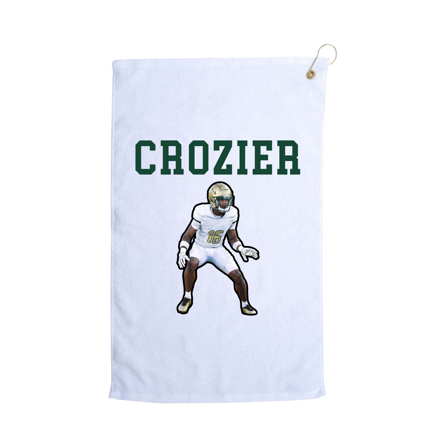 Golf Towel — Shirsey in White