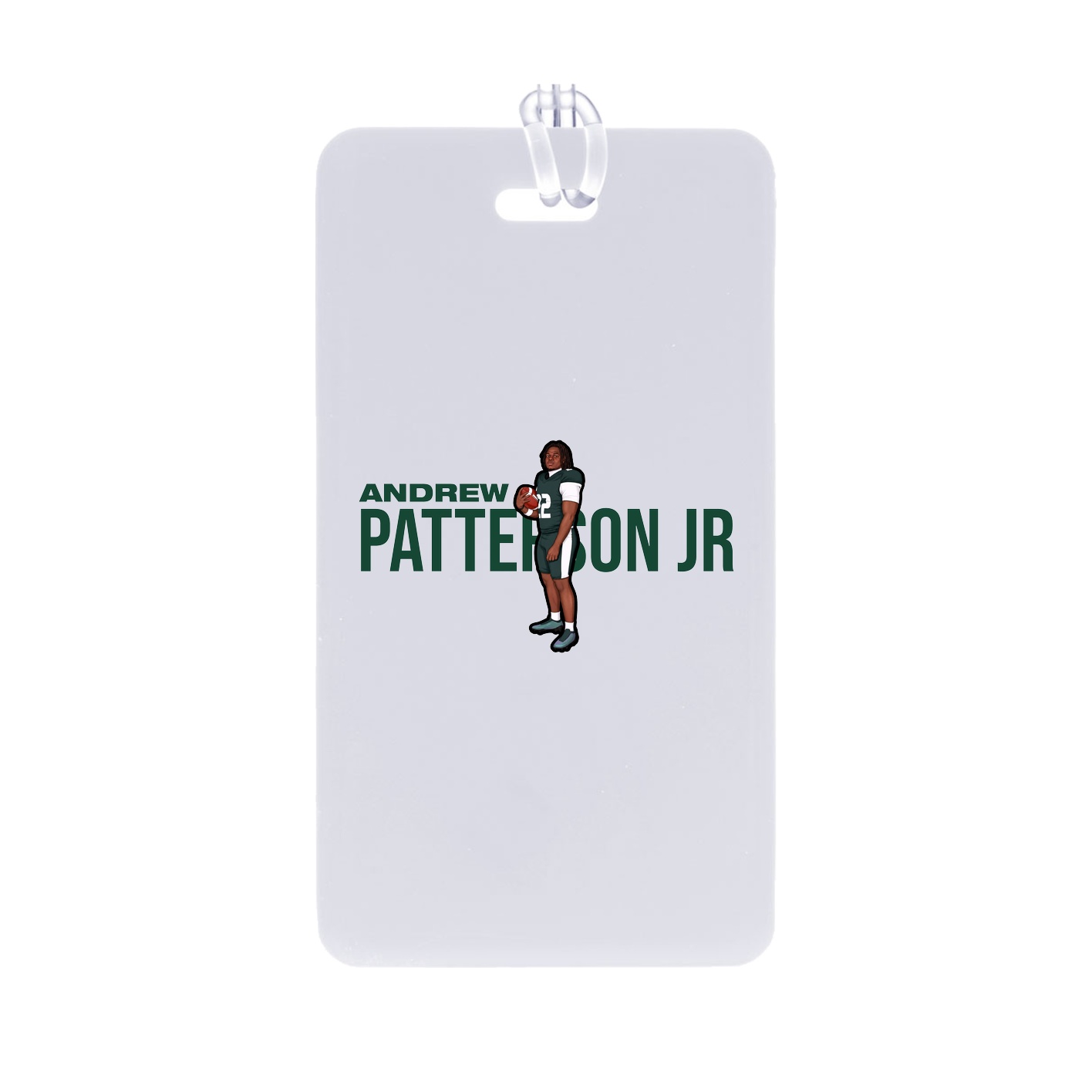 Bag Tag — Player Name in Classic