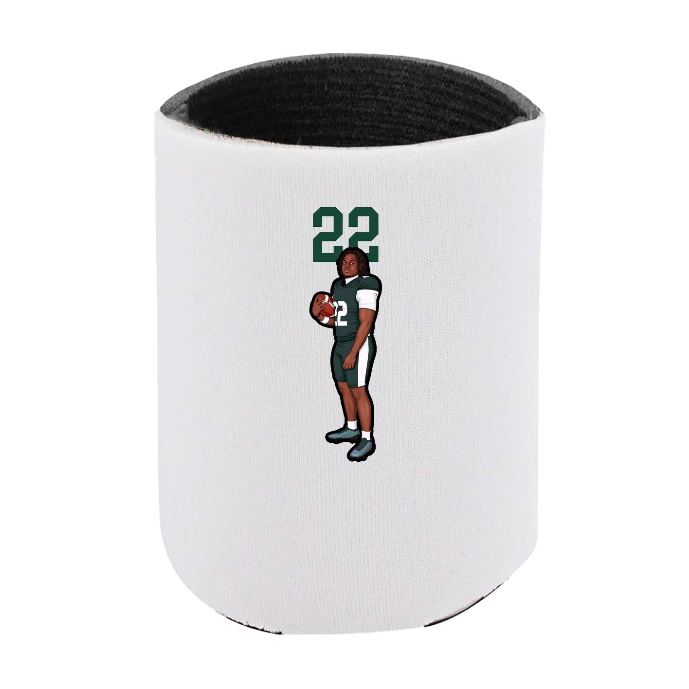 Can Holder — Number Top in White