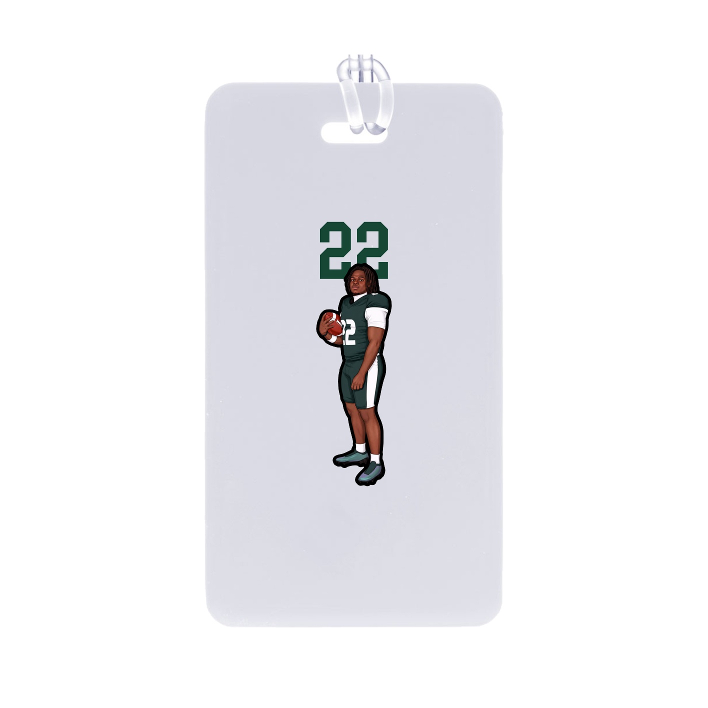 Bag Tag — Number Top in Classic