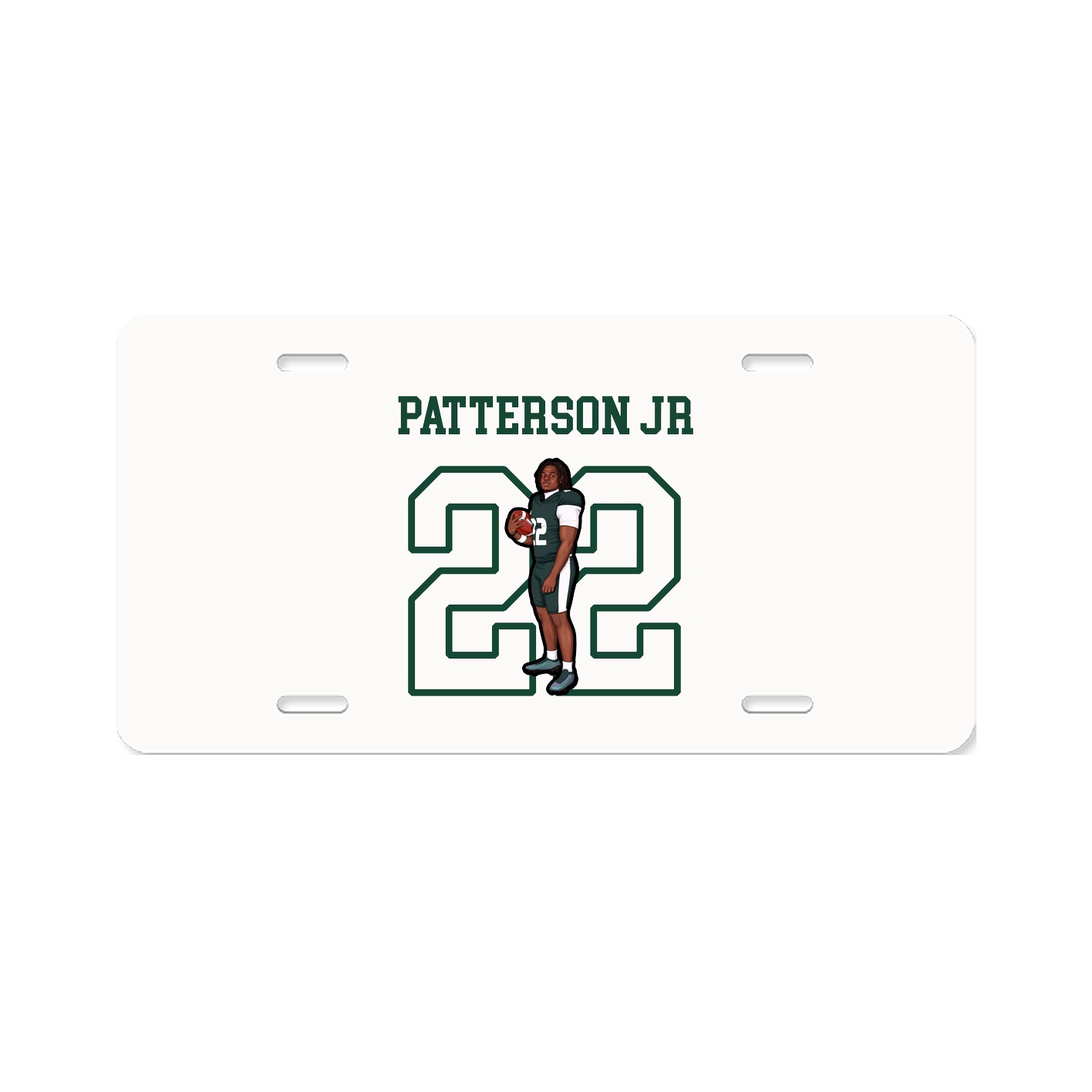 License Plate — Shirsey in Classic