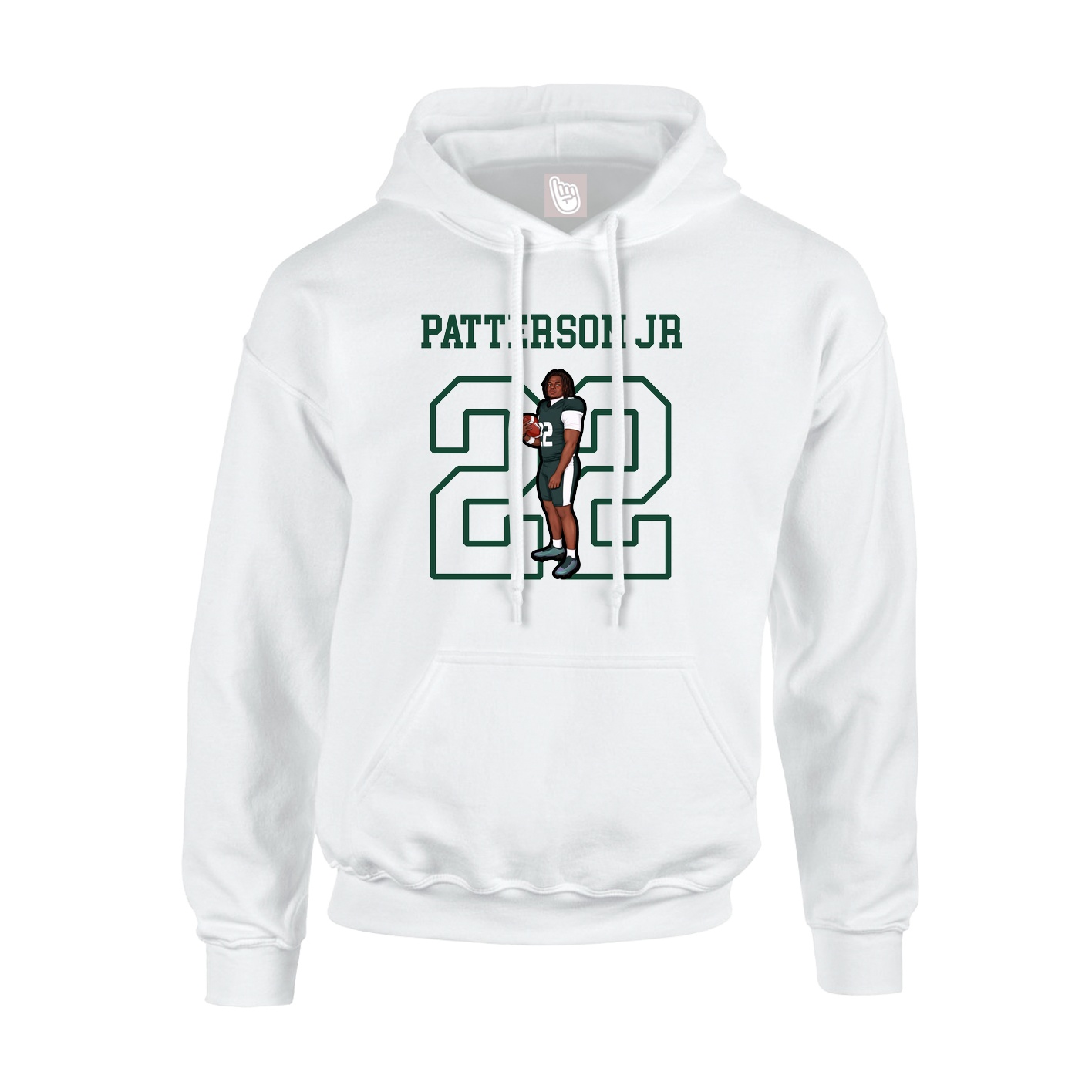 Youth Hoodie — Shirsey in White