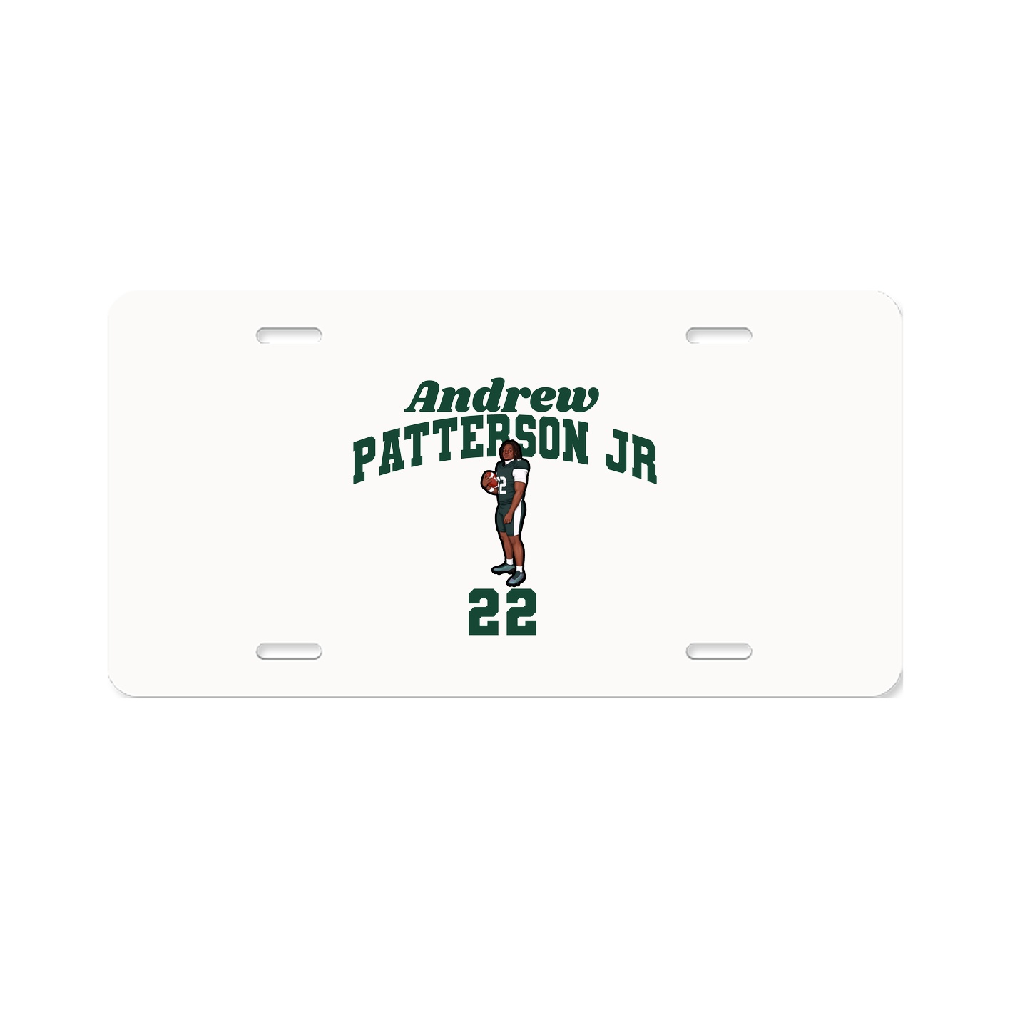 License Plate — Signature Arch in Classic