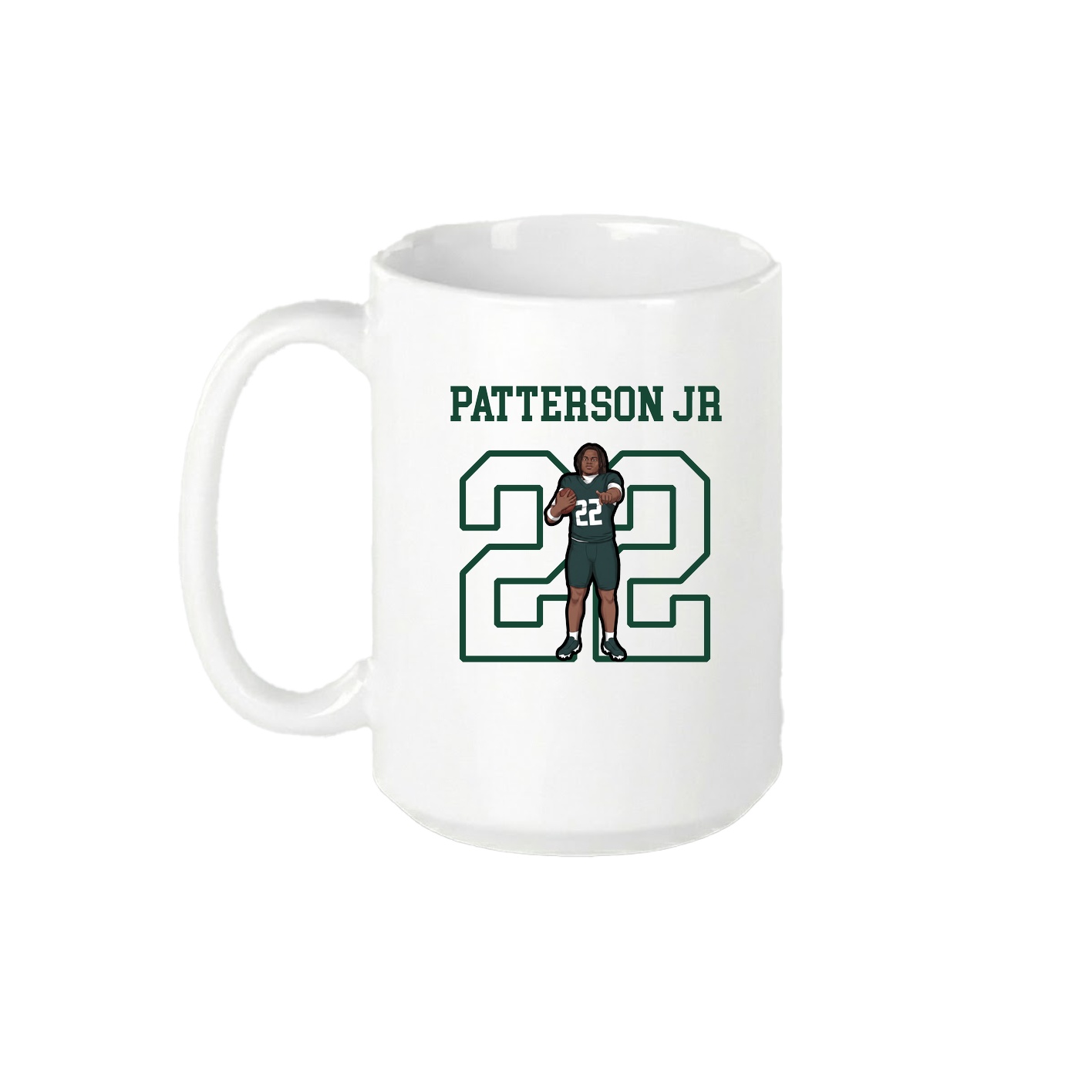 15oz Coffee Mug — Shirsey in White