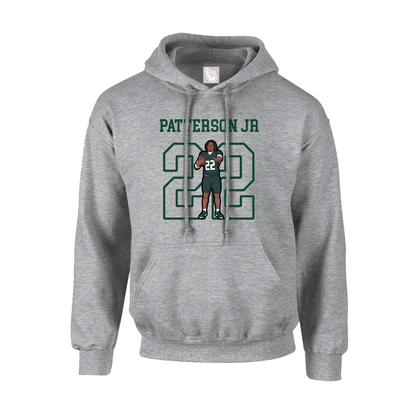 Hoodie — Shirsey in Grey
