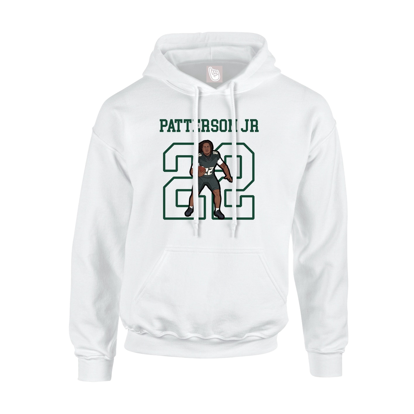 Hoodie — Shirsey in White