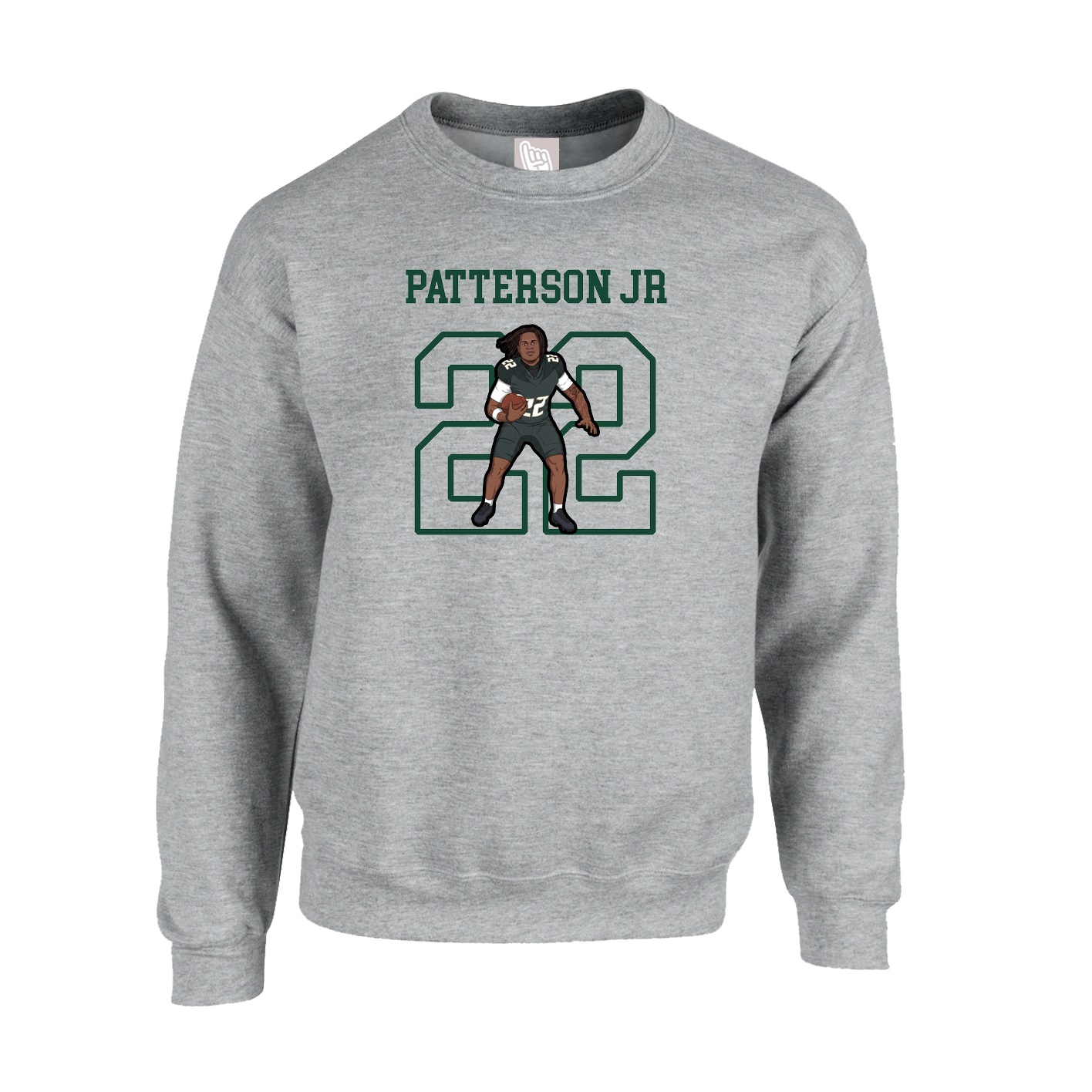 Fleece Crew — Shirsey in Grey