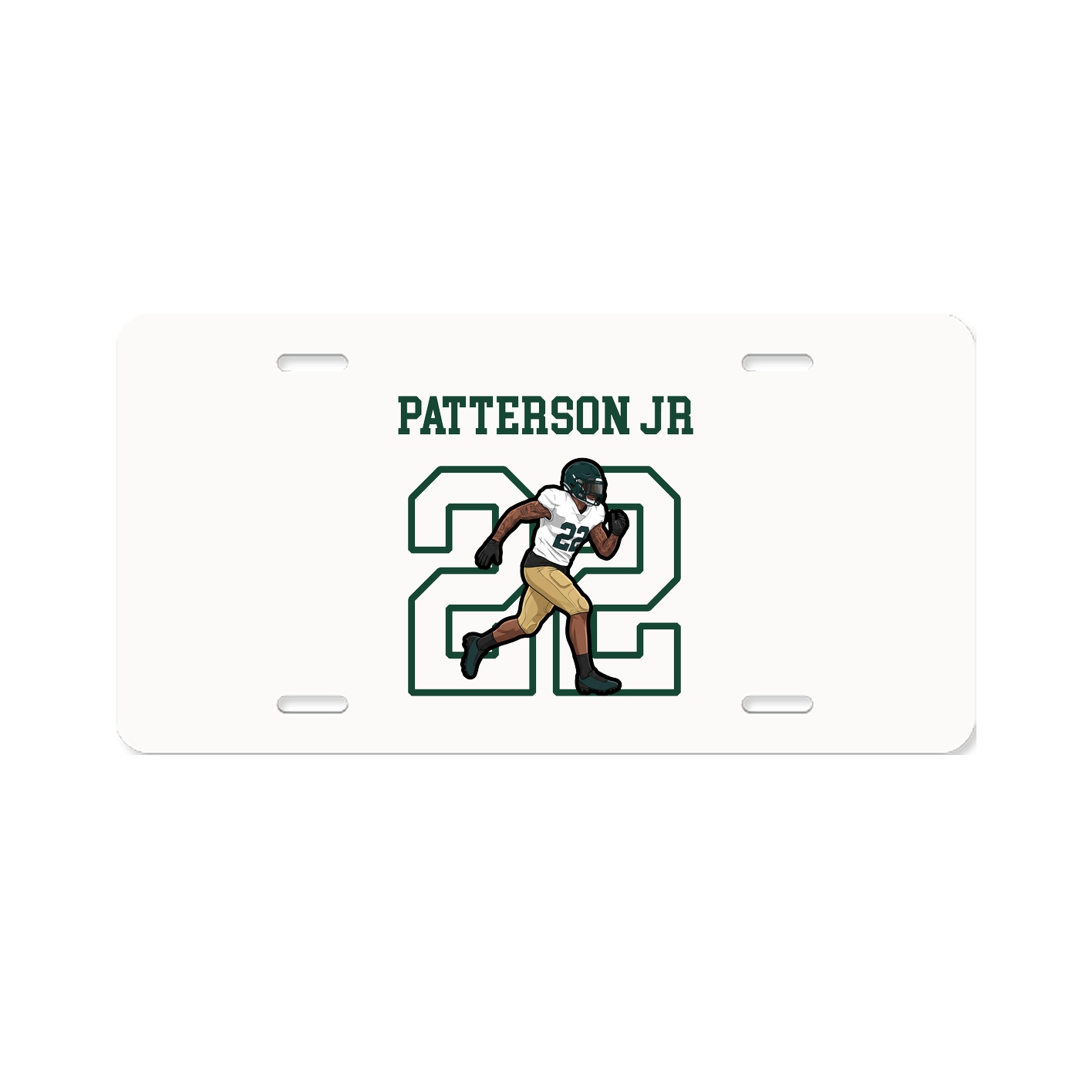License Plate — Shirsey in Classic