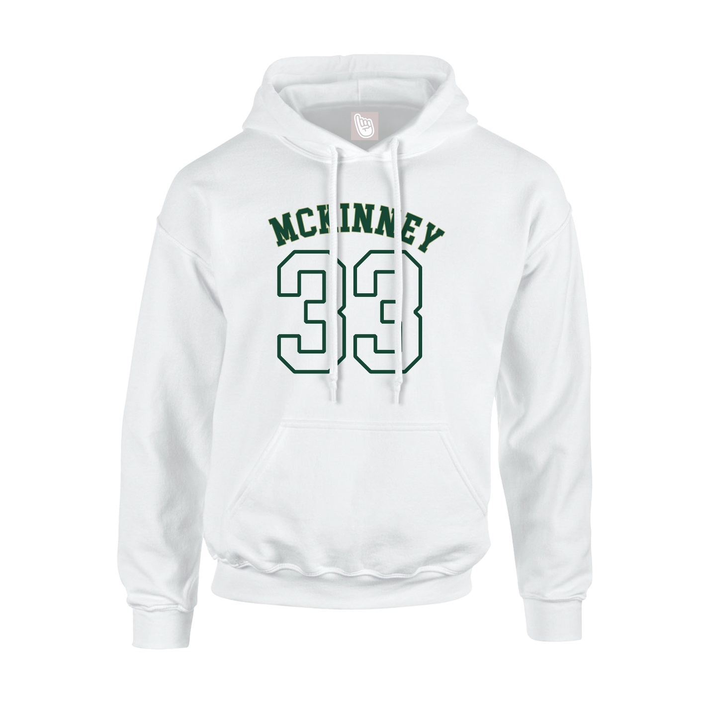 Hoodie — Shirsey Arch in White