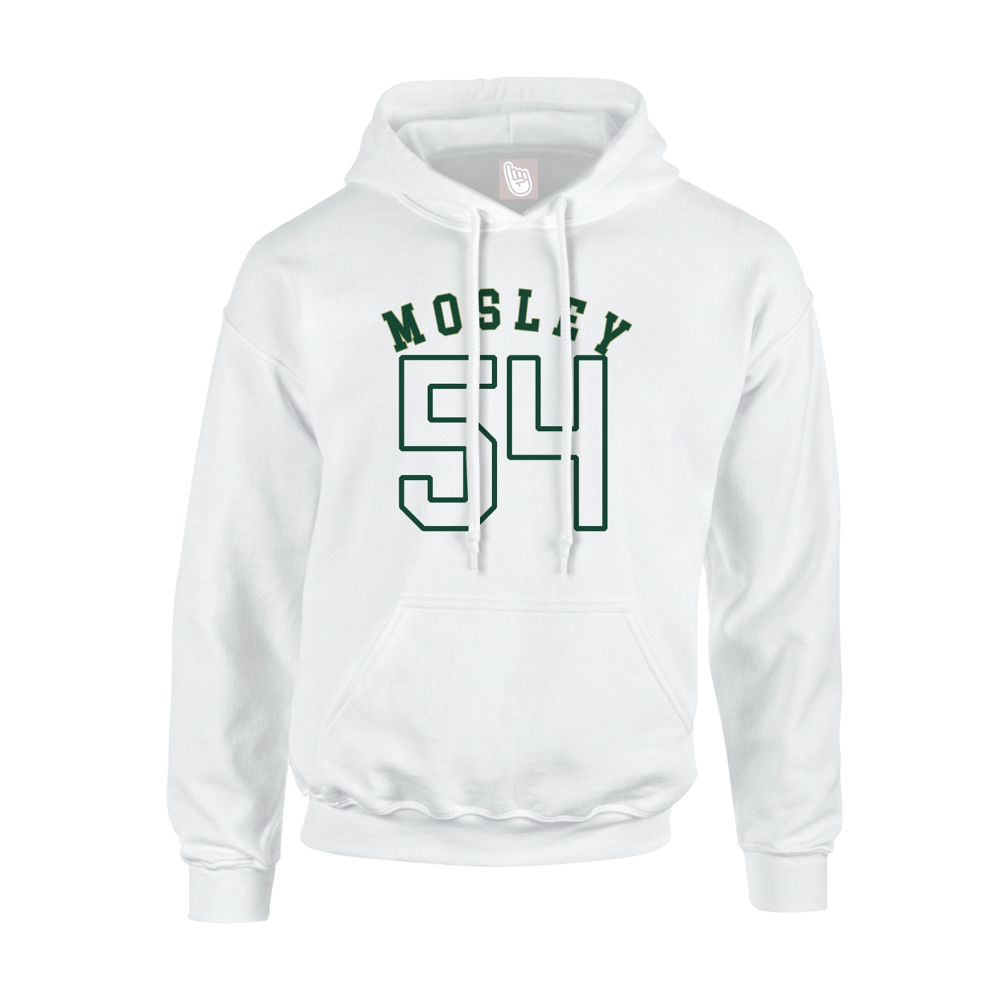 Hoodie — Shirsey Arch in White