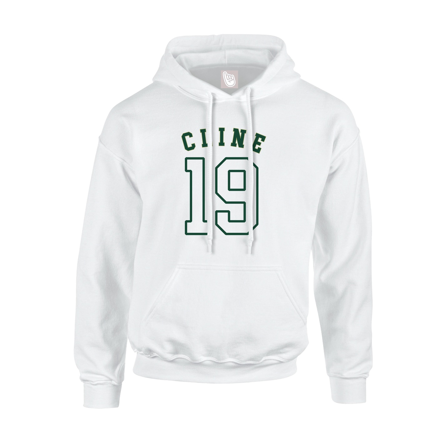 Youth Hoodie — Shirsey Arch in White