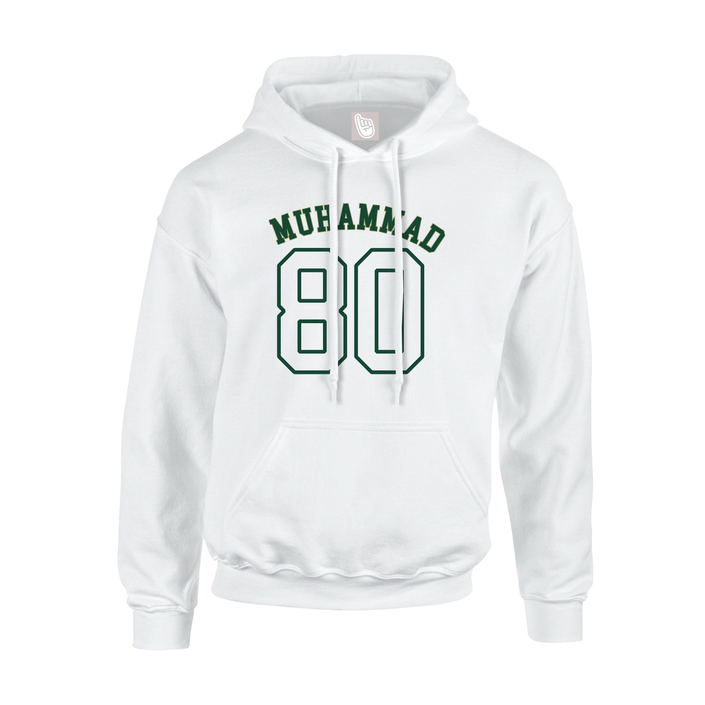 Hoodie — Shirsey Arch in White