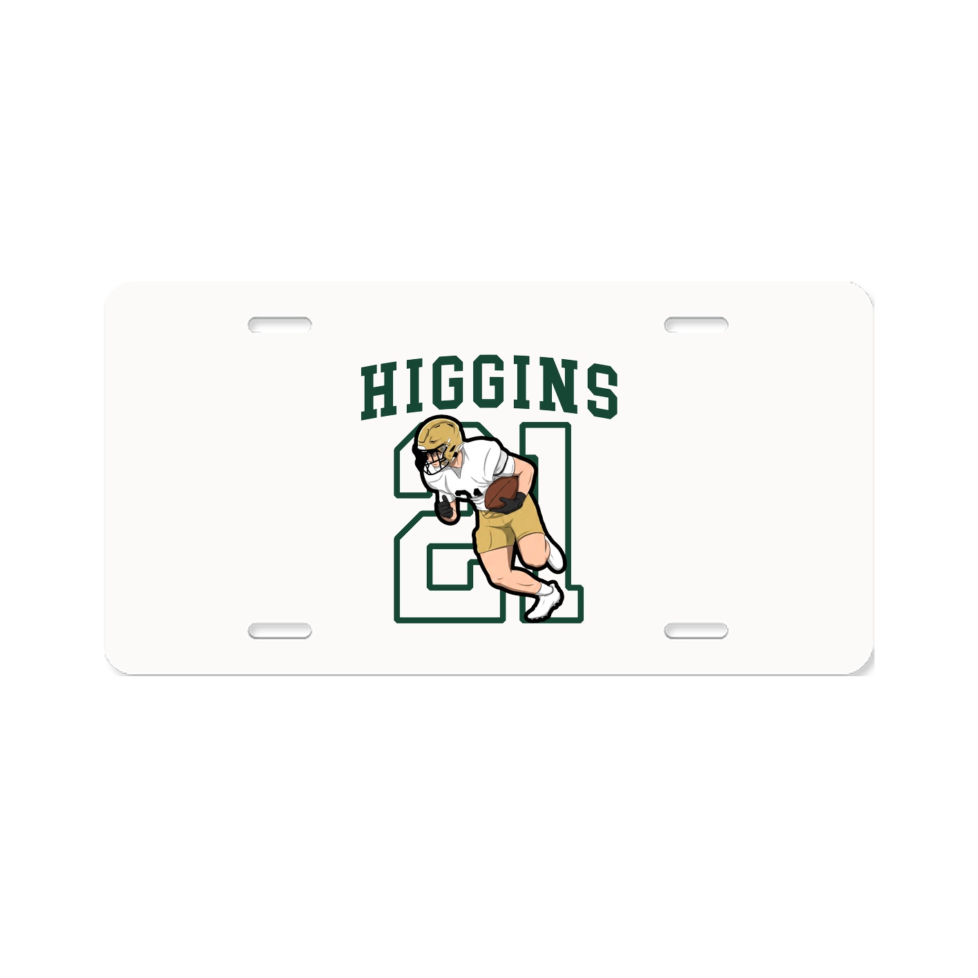 Aluminum License Plate
