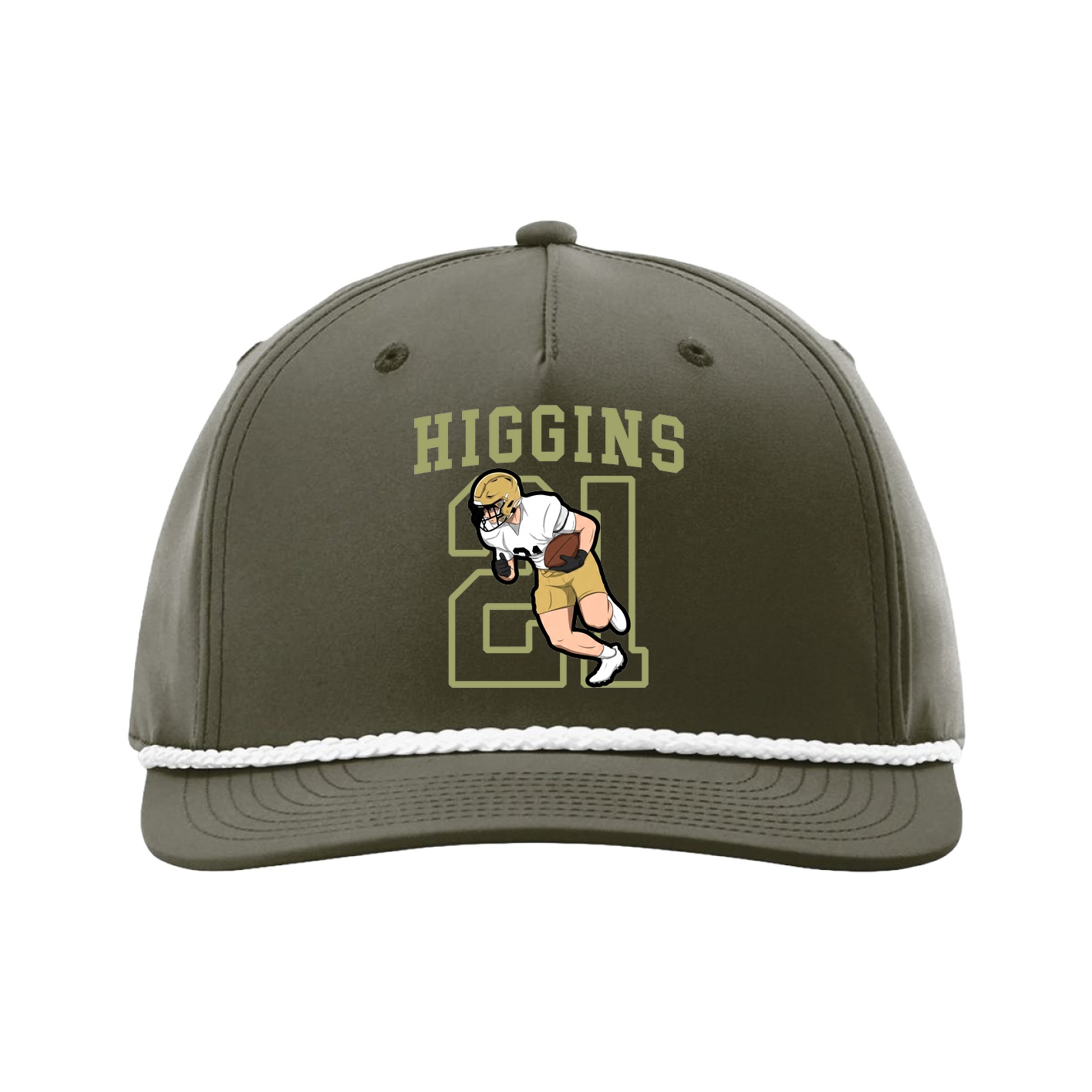 Five-Panel Classic Rope Cap — Shirsey in Green