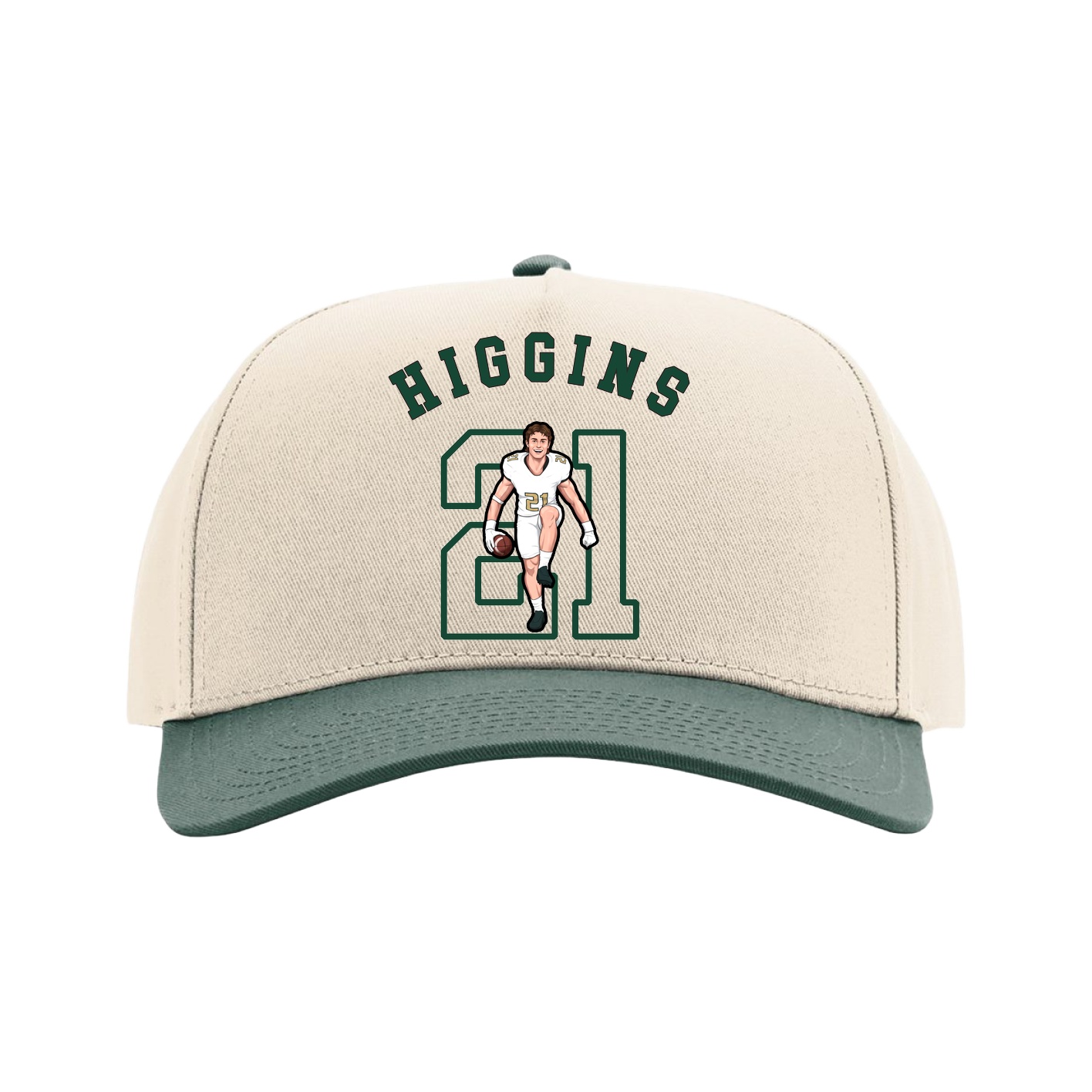 Full Fabric Five-Panel Champ Cap