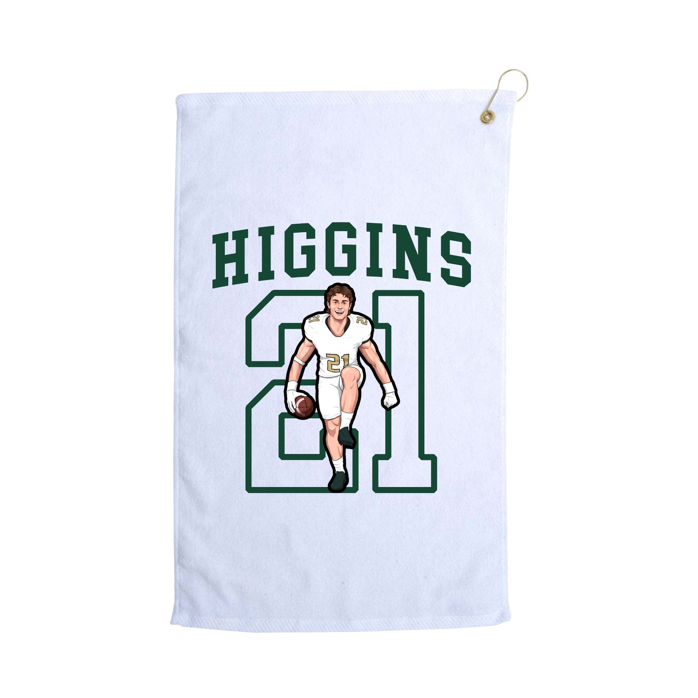 Golf Towel — Shirsey in White