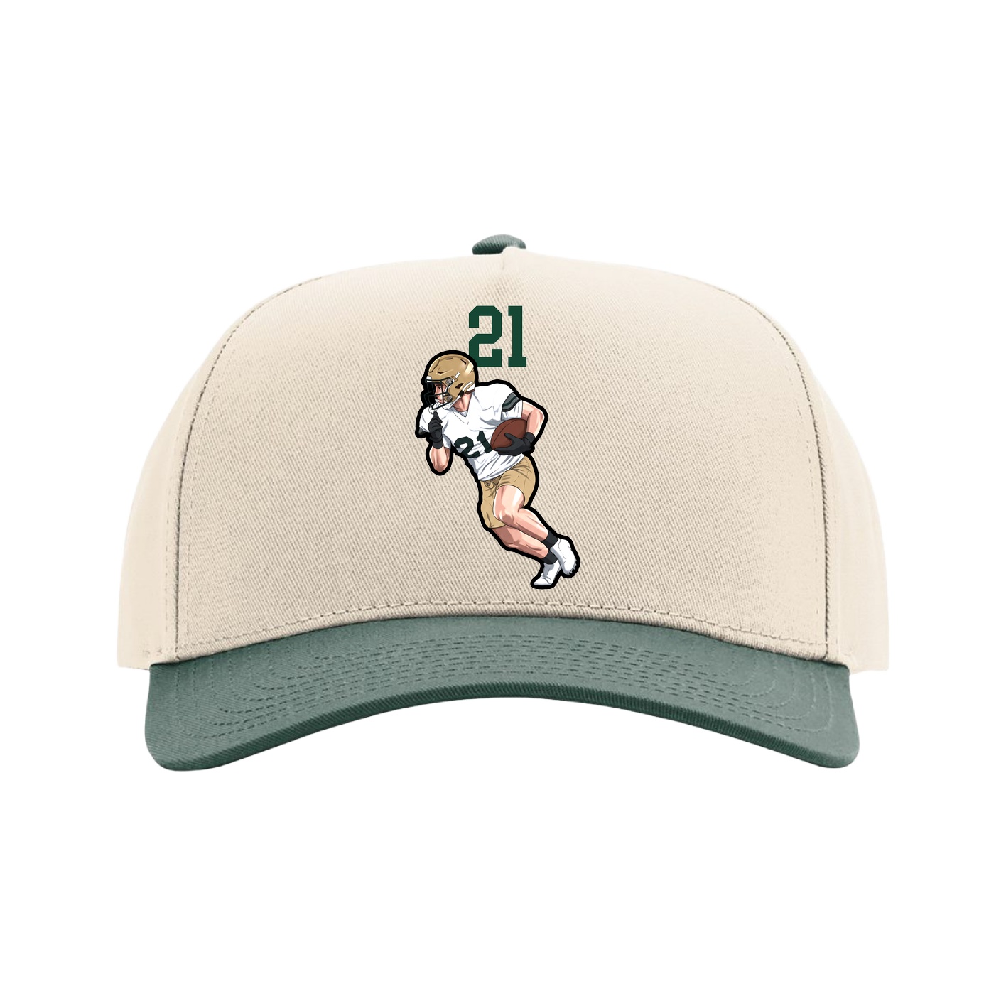 Full Fabric Five-Panel Champ Cap