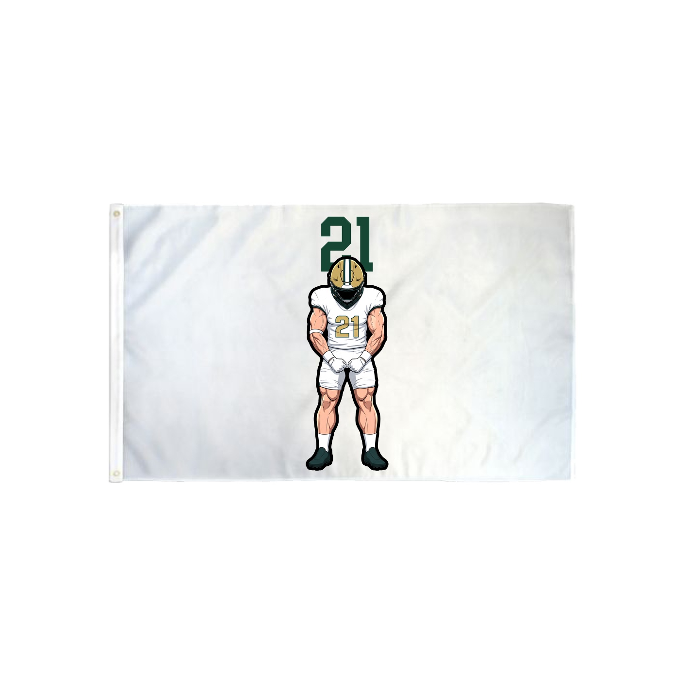 3x5 Flag — Number Top in Classic